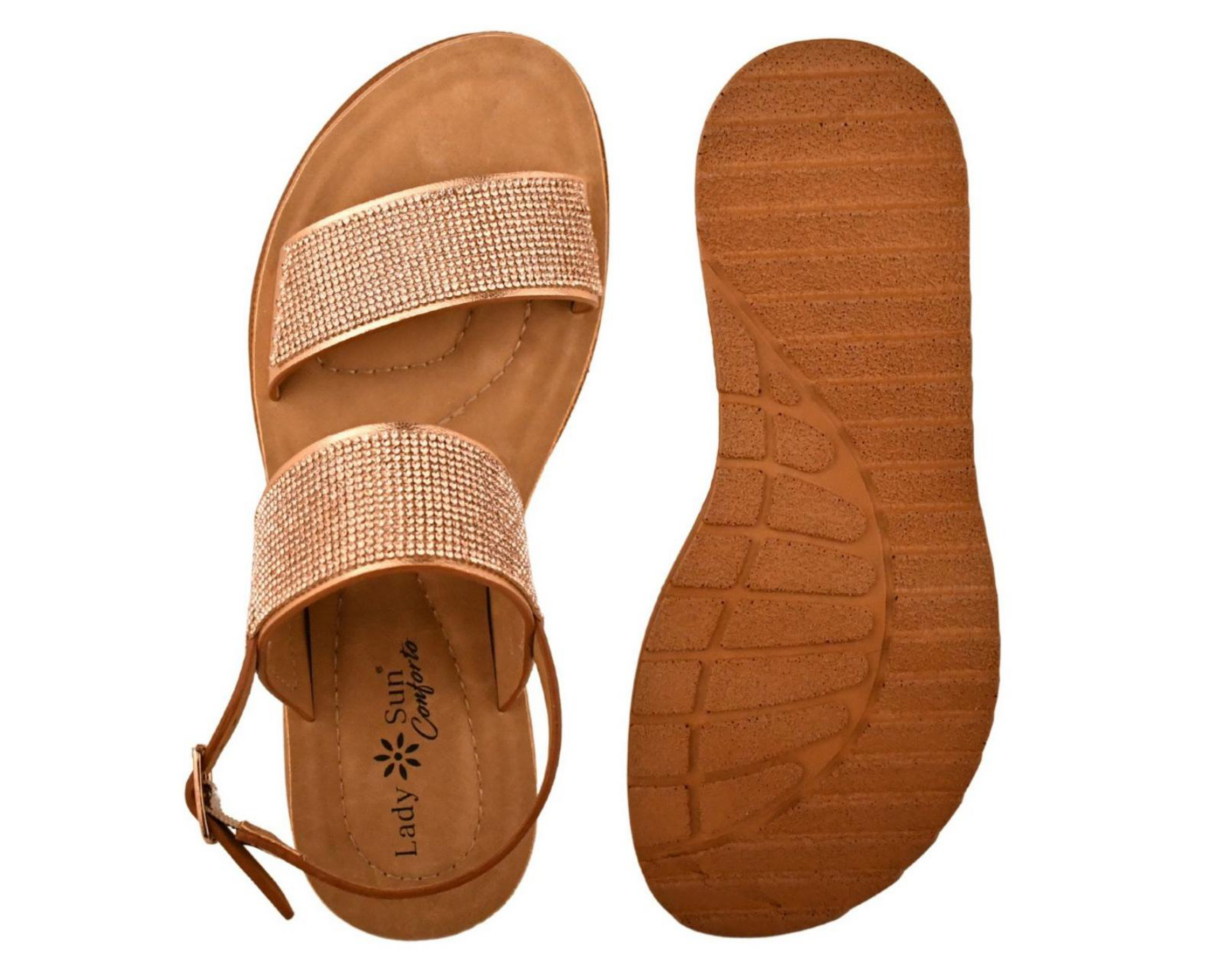 Foto 3 pulgar | Sandalias Confort Lady Sun Conforto para Mujer