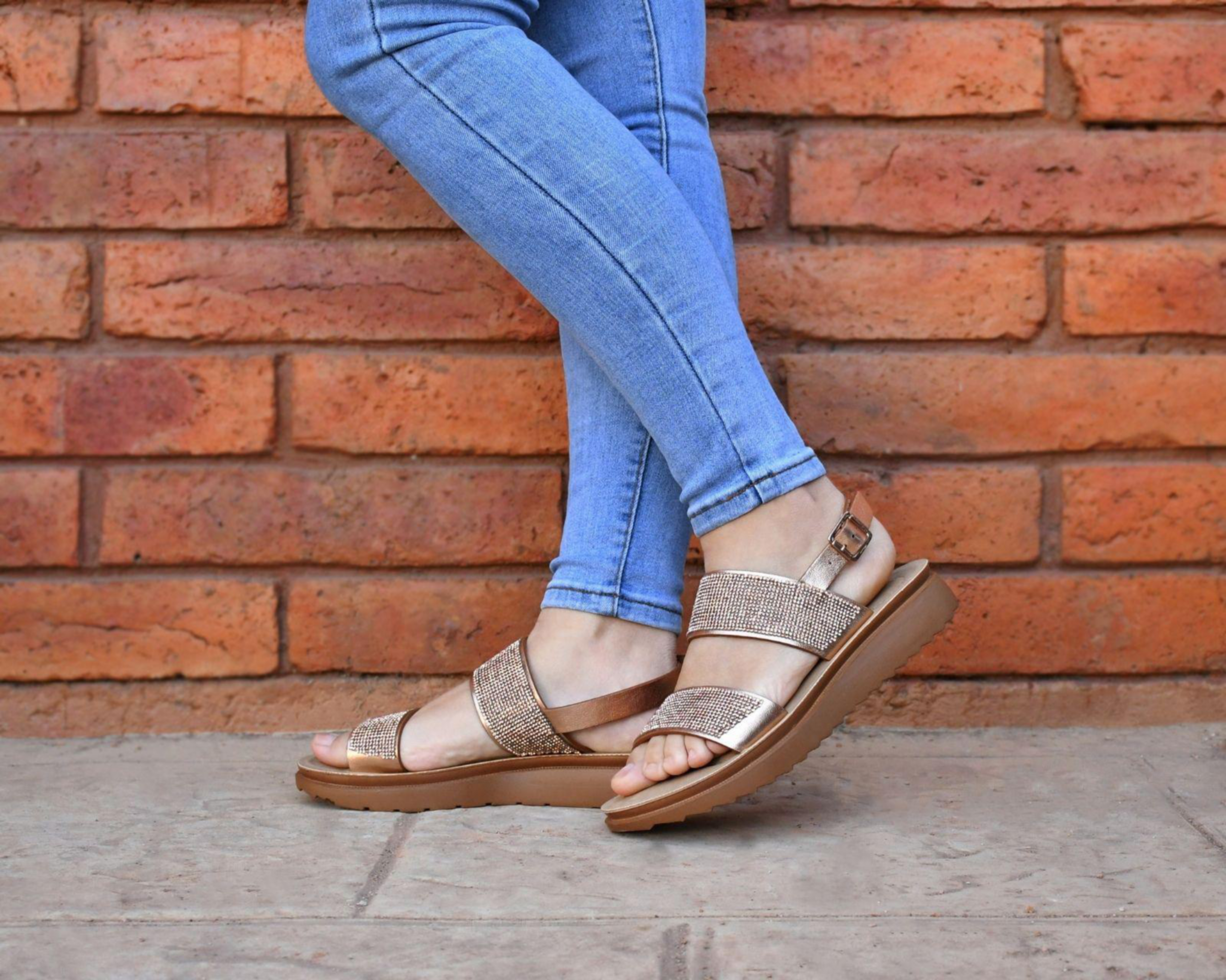 Foto 8 pulgar | Sandalias Confort Lady Sun Conforto para Mujer