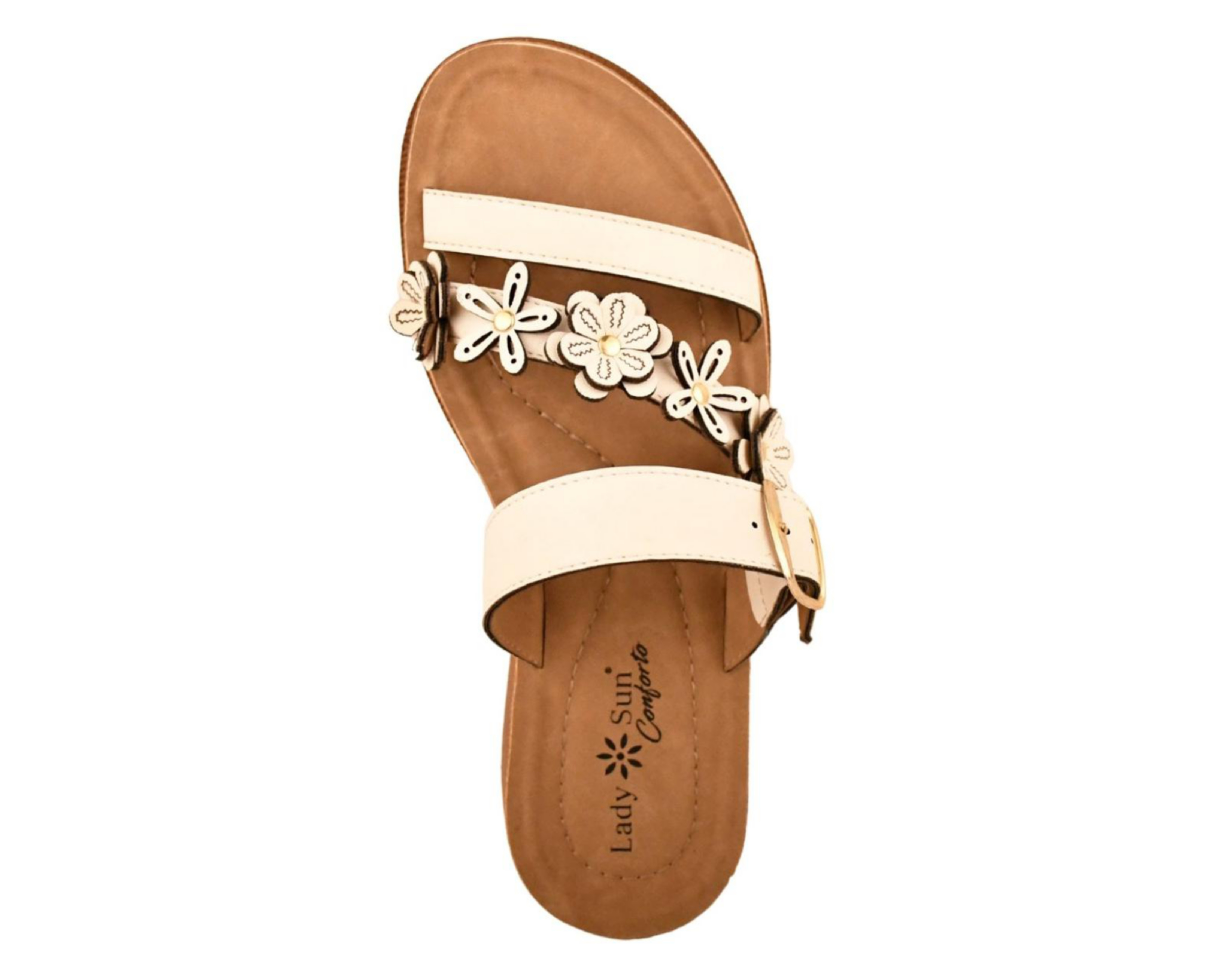 Foto 6 pulgar | Sandalias Confort Lady Sun Conforto para Mujer