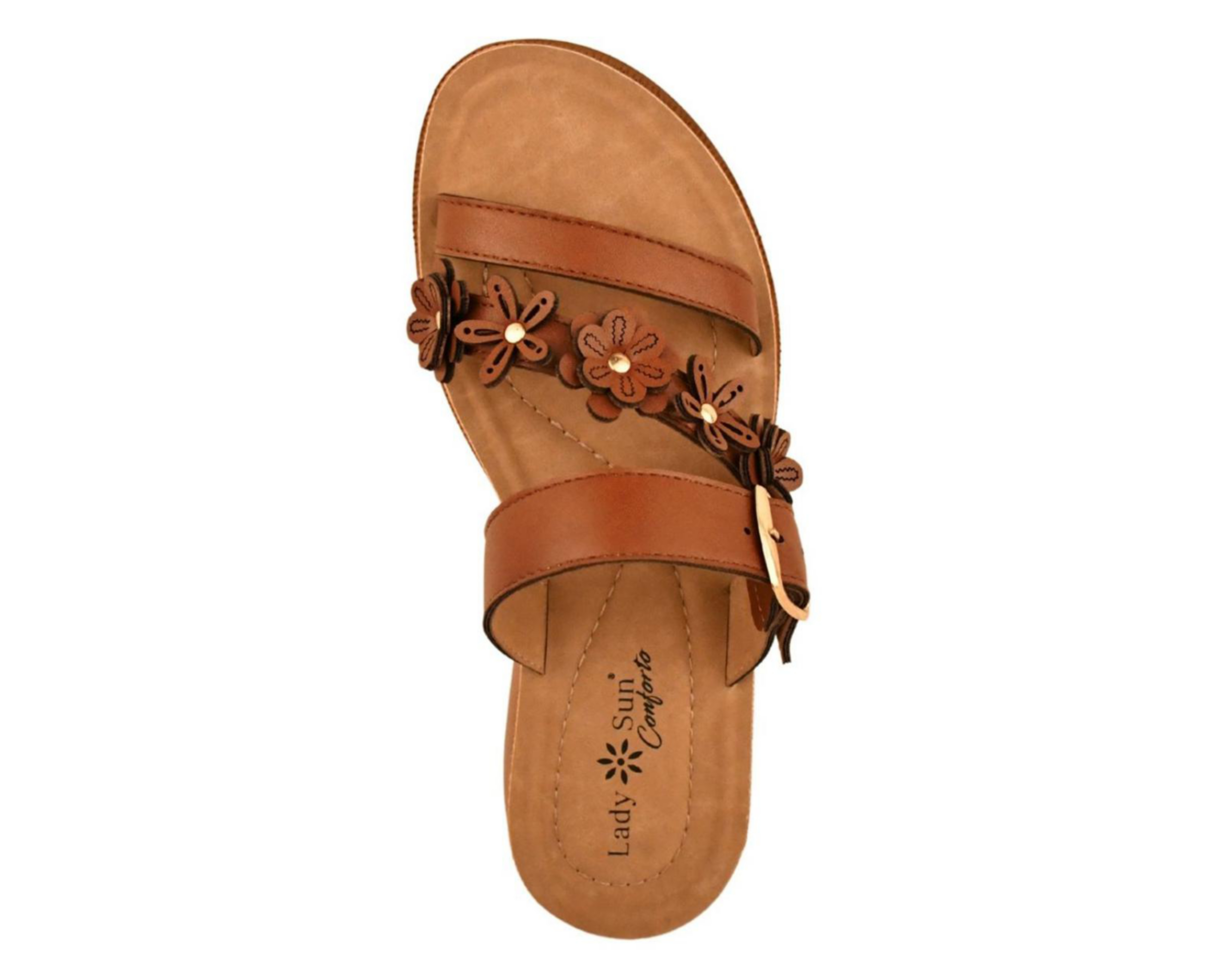 Foto 5 | Sandalias Confort Lady Sun Conforto para Mujer