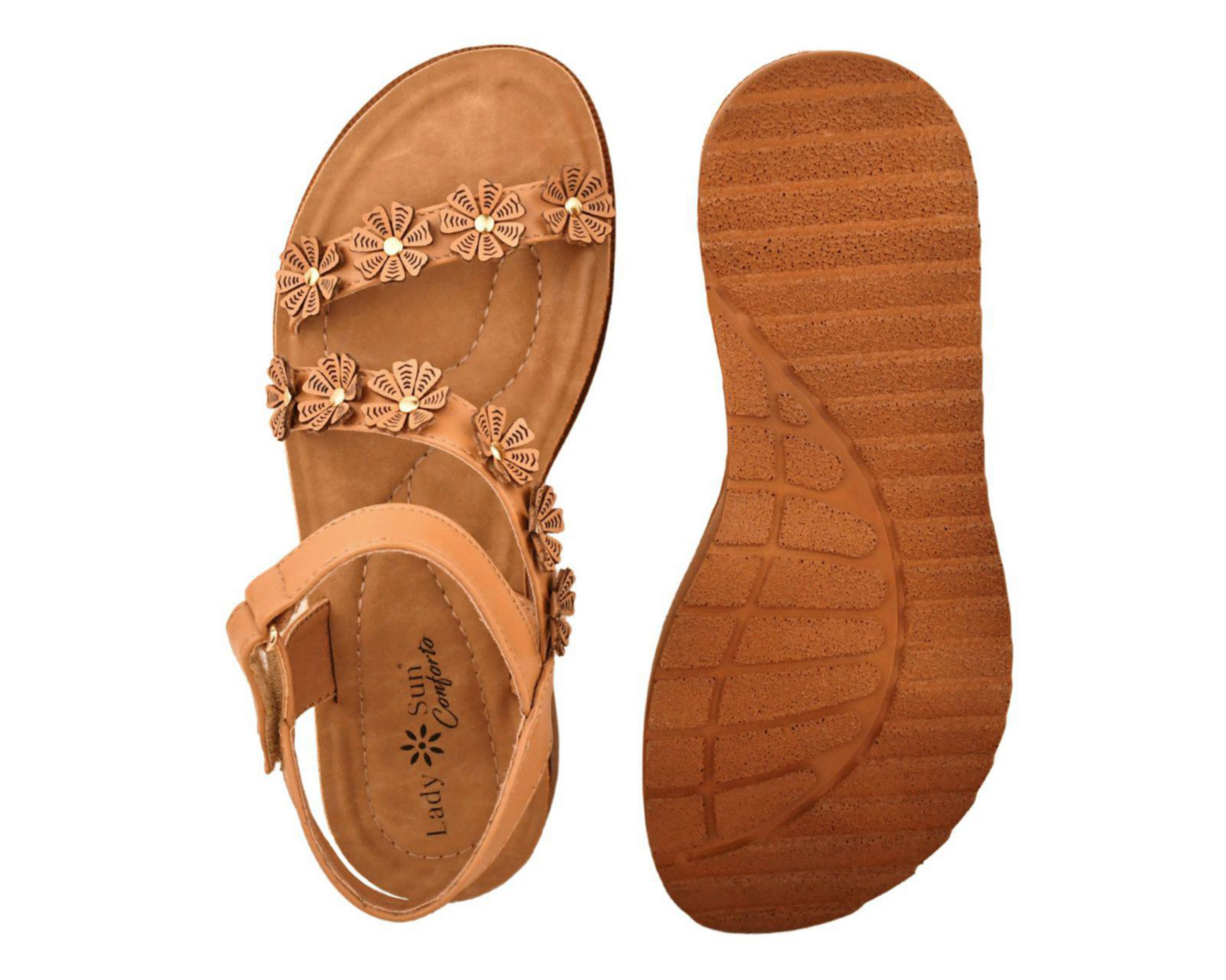 Foto 3 pulgar | Sandalias Confort Lady Sun Conforto para Mujer