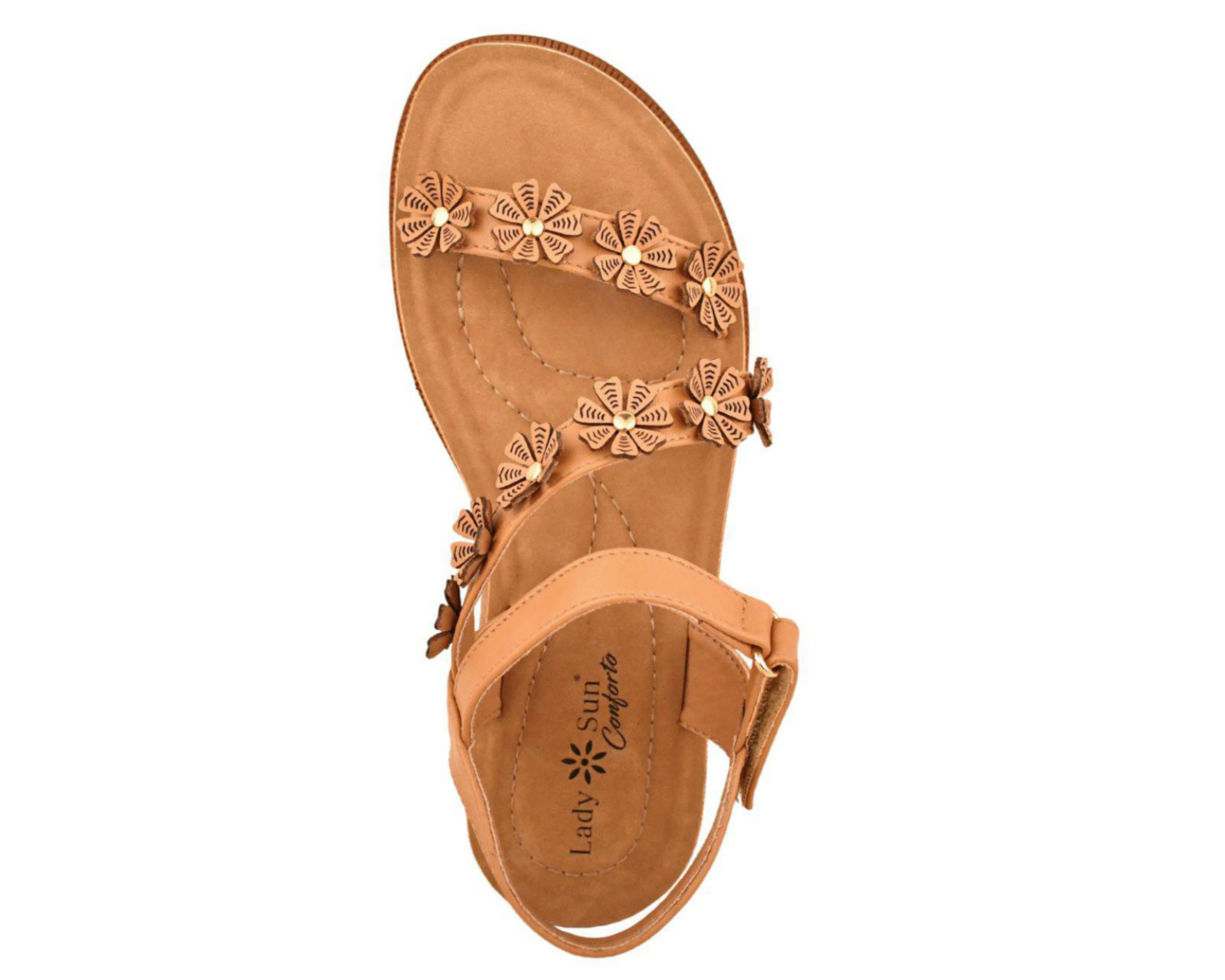 Foto 6 pulgar | Sandalias Confort Lady Sun Conforto para Mujer