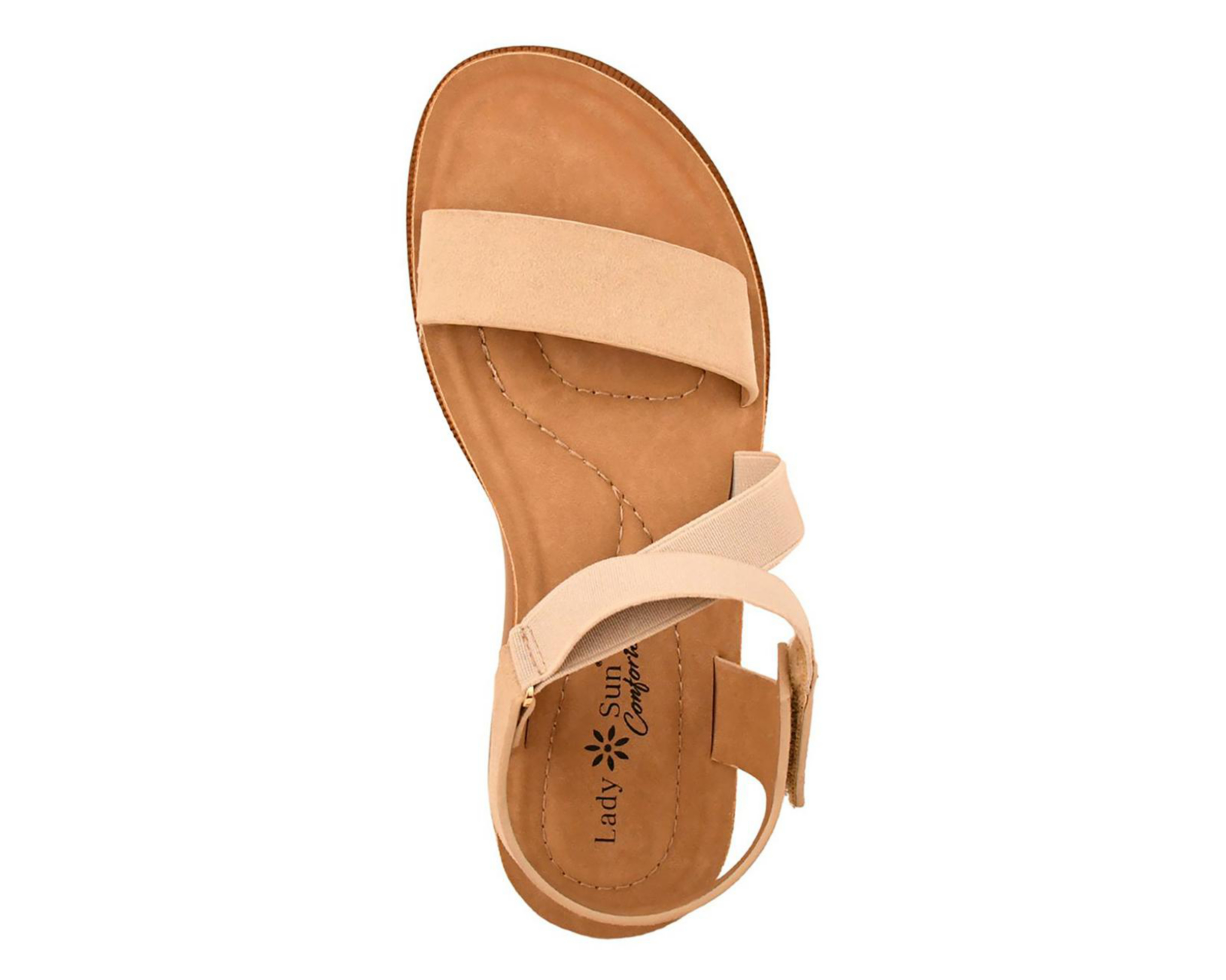 Foto 6 pulgar | Sandalias Confort Lady Sun Conforto para Mujer