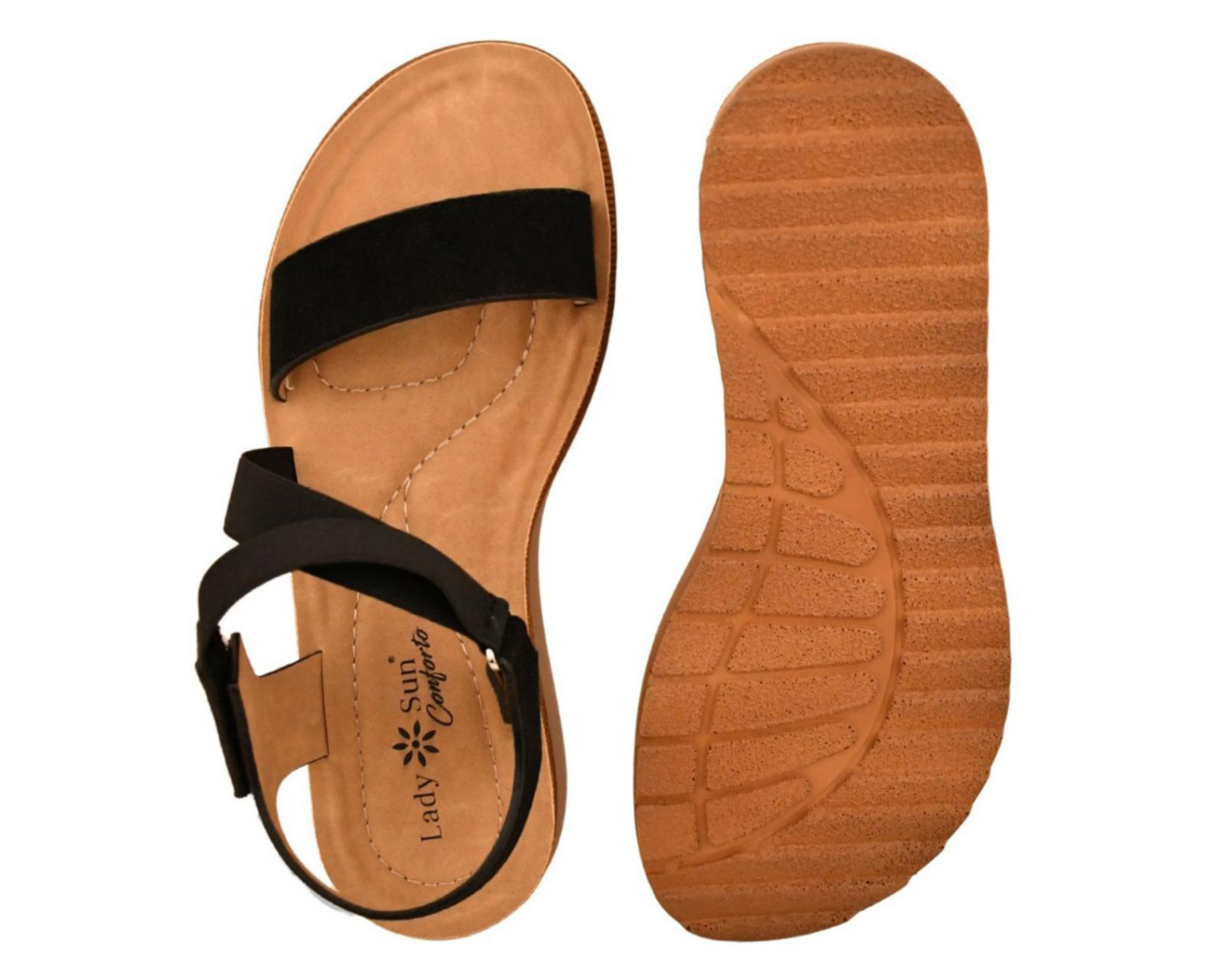 Foto 3 pulgar | Sandalias Confort Lady Sun Conforto para Mujer