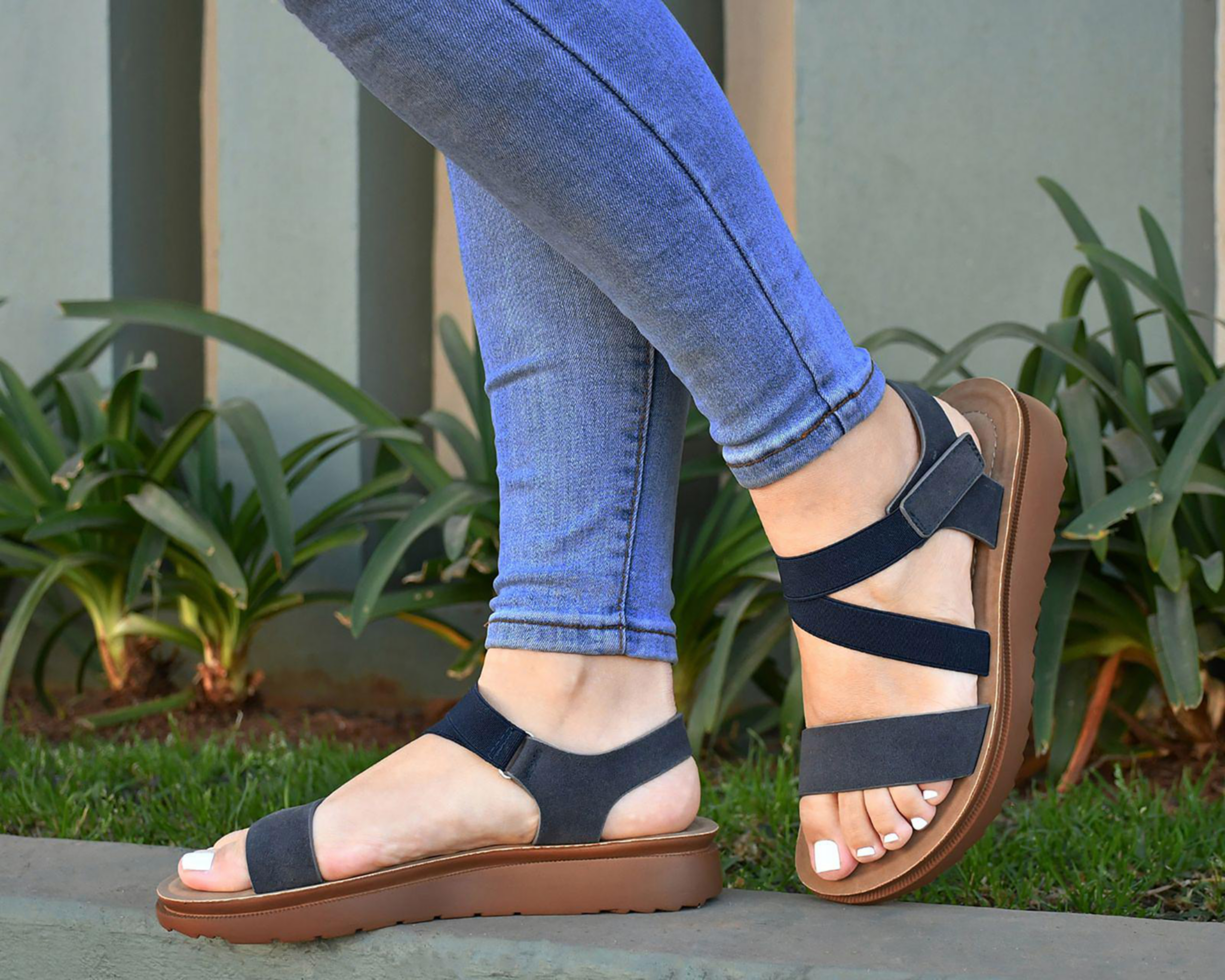 Foto 8 pulgar | Sandalias Confort Lady Sun Conforto para Mujer