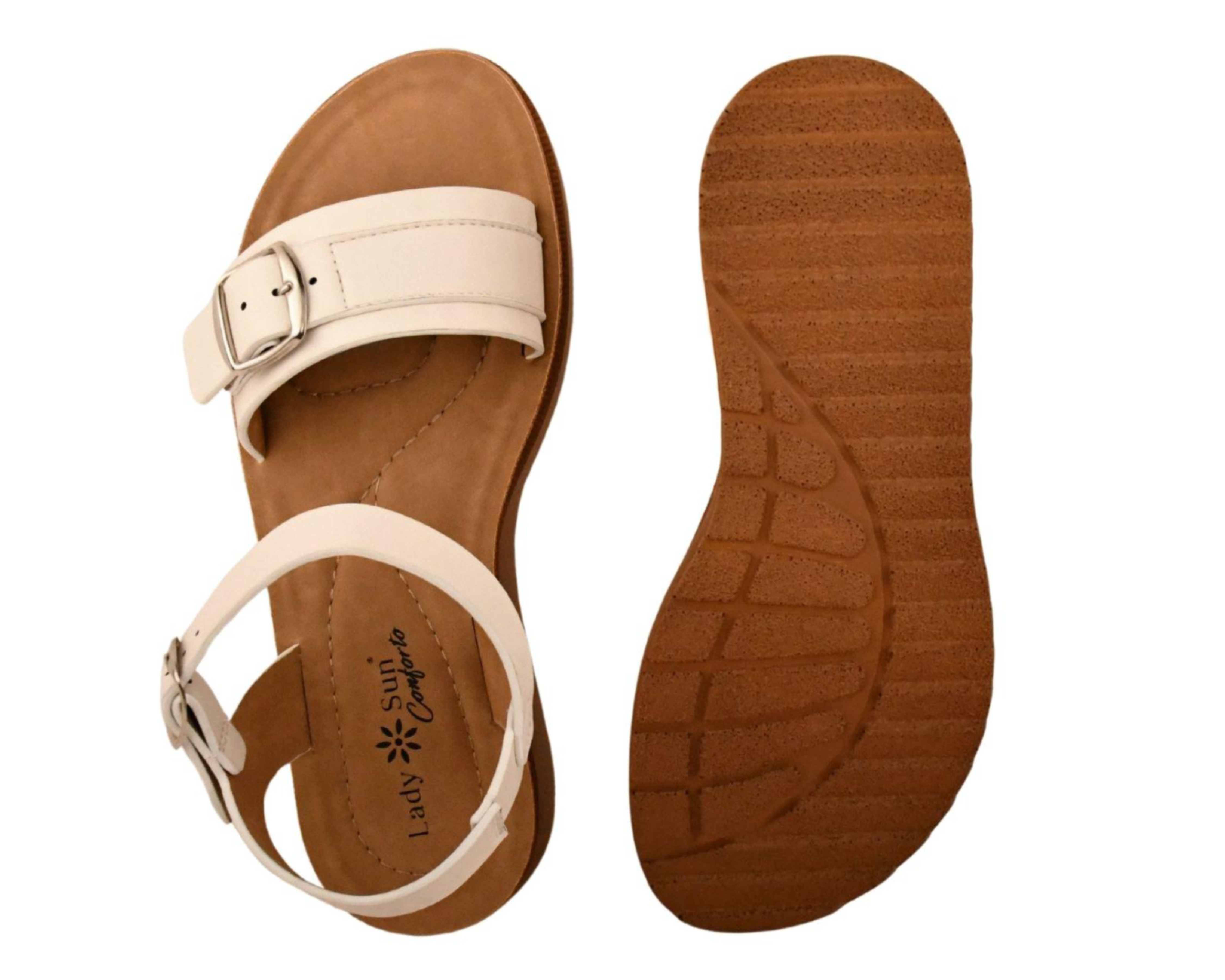 Foto 3 pulgar | Sandalias Casuales Lady Sun Conforto para Mujer