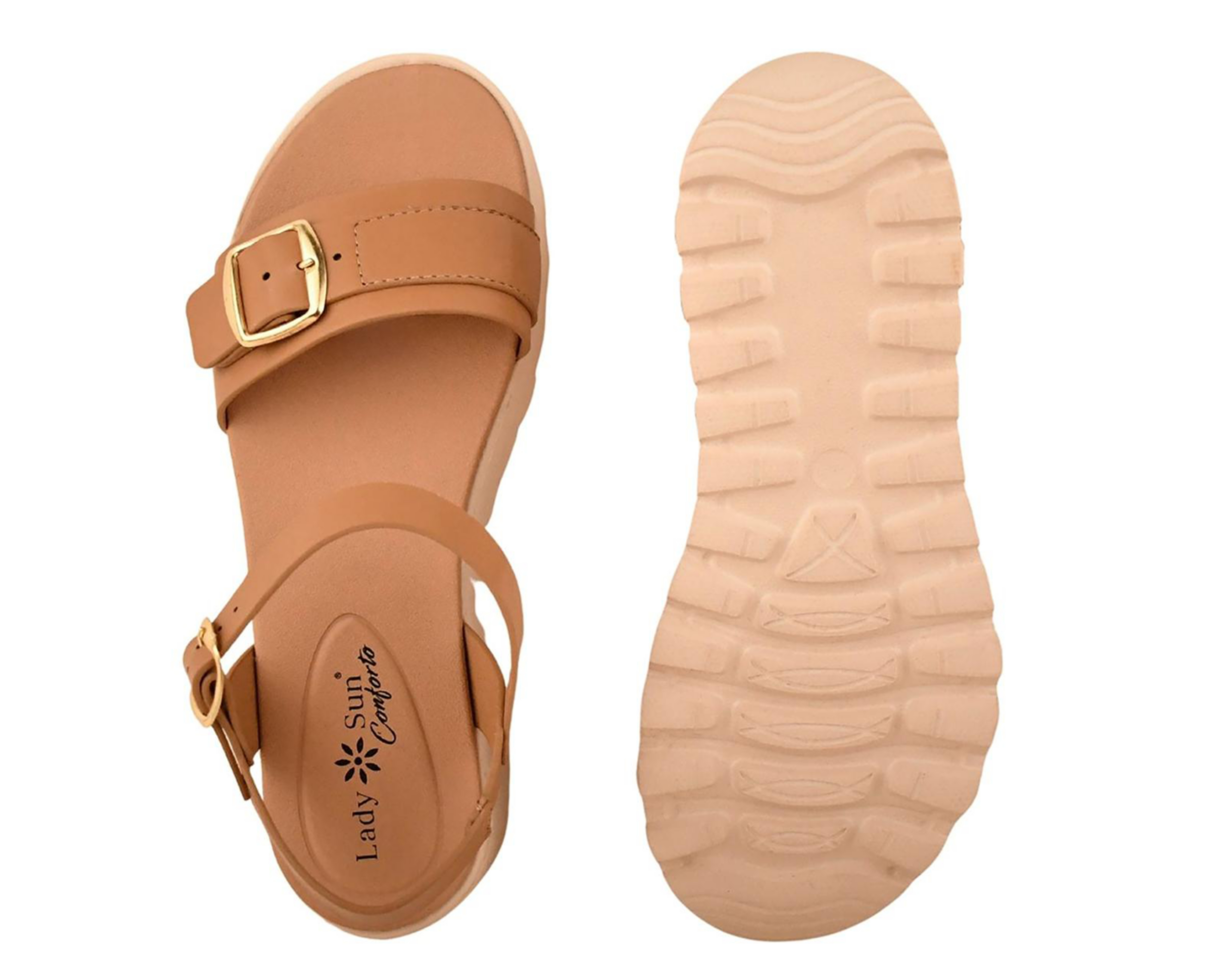 Foto 2 | Sandalias Confort Lady Sun Conforto para Mujer