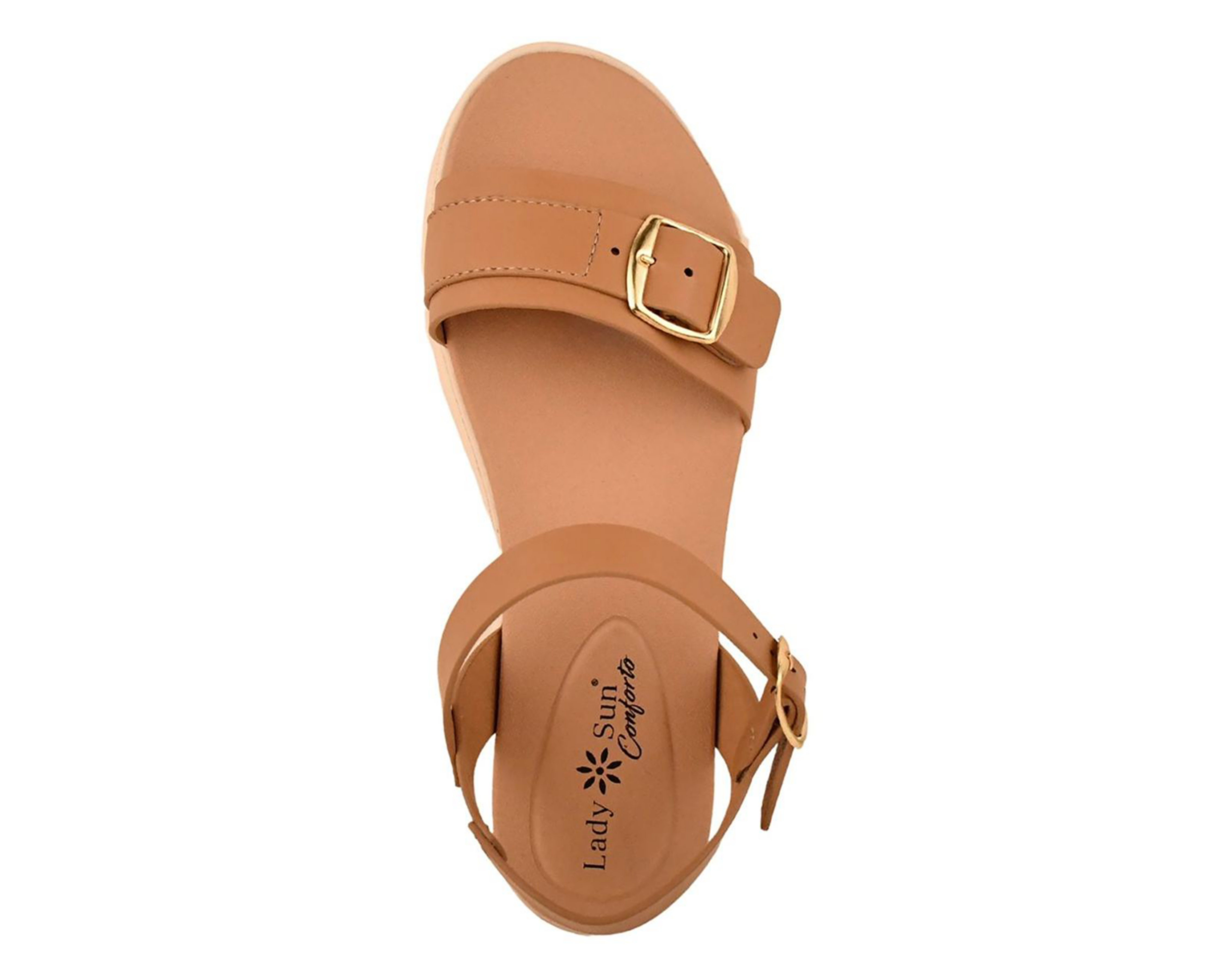 Foto 6 pulgar | Sandalias Confort Lady Sun Conforto para Mujer