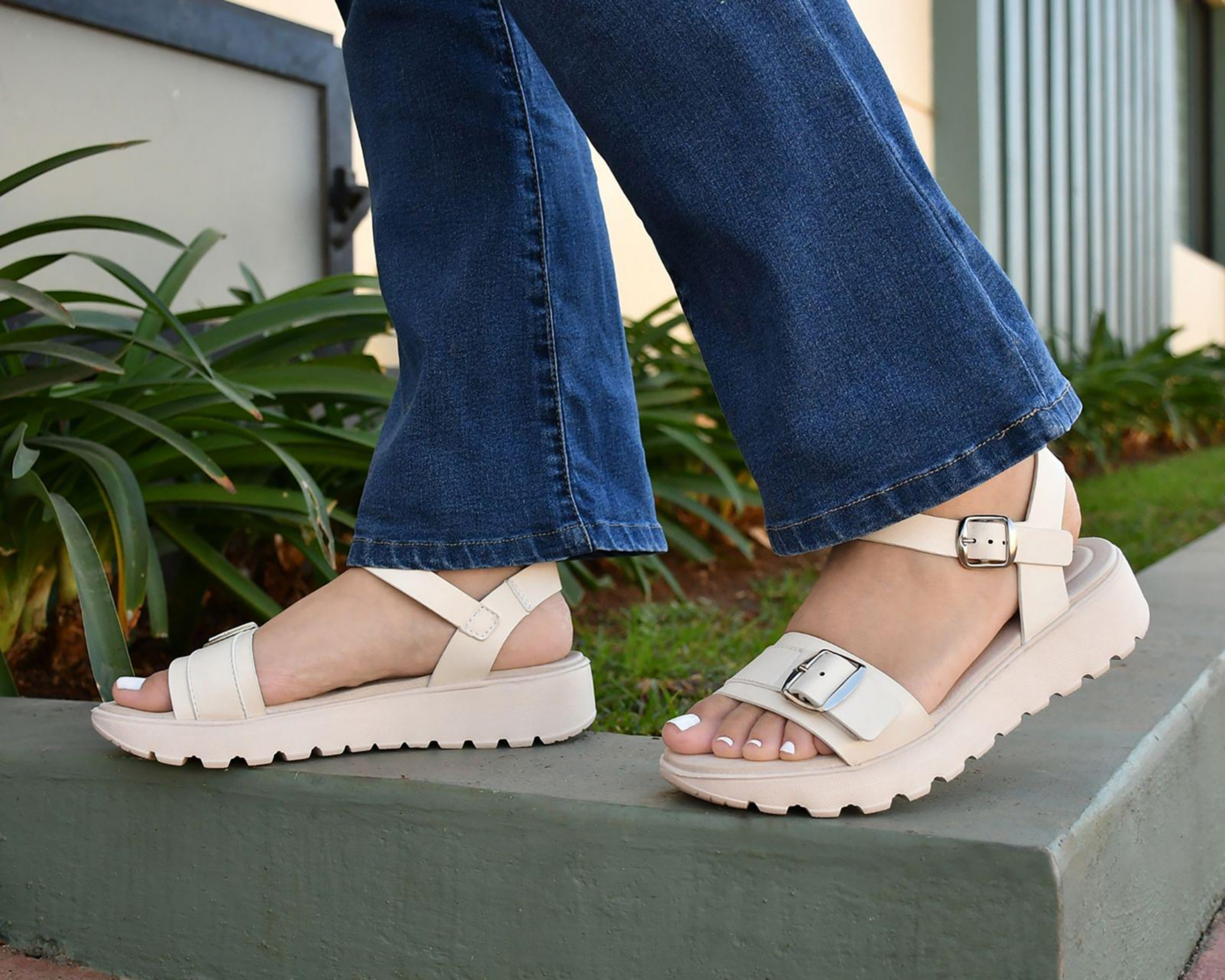 Foto 8 pulgar | Sandalias Confort Lady Sun Conforto para Mujer
