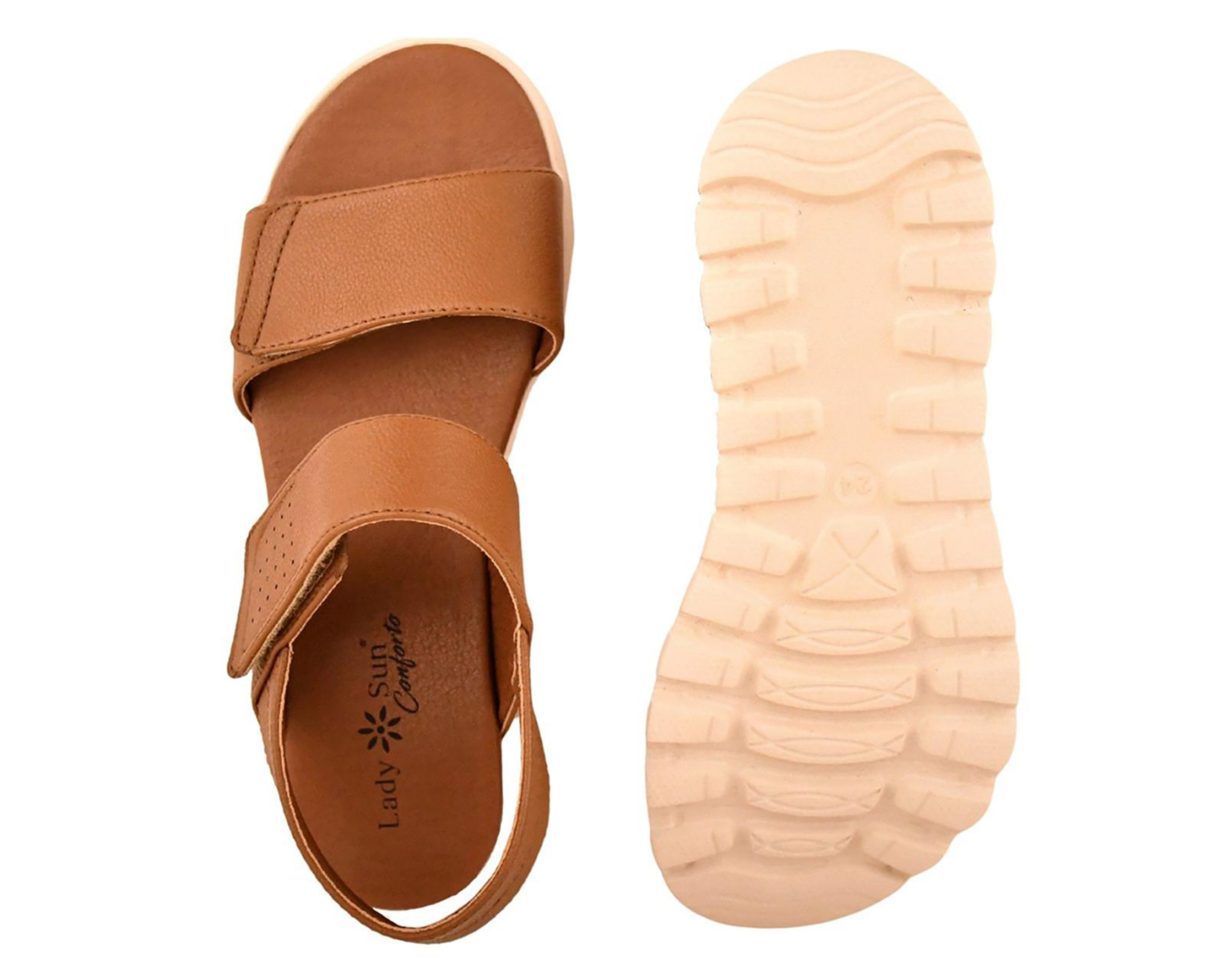 Foto 3 pulgar | Sandalias Confort Lady Sun Conforto para Mujer