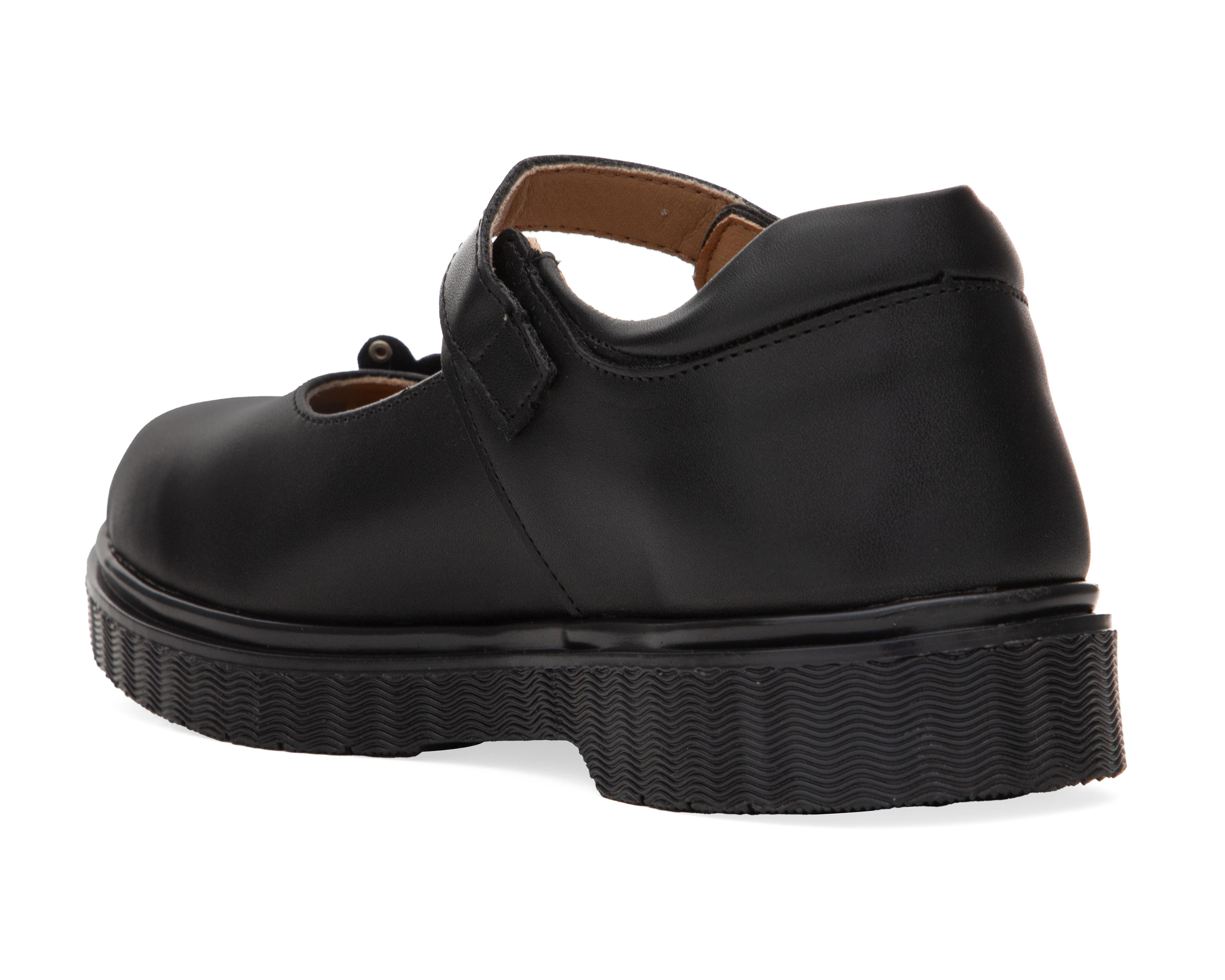 Foto 4 pulgar | Zapatos Escolares Grafito para Niña