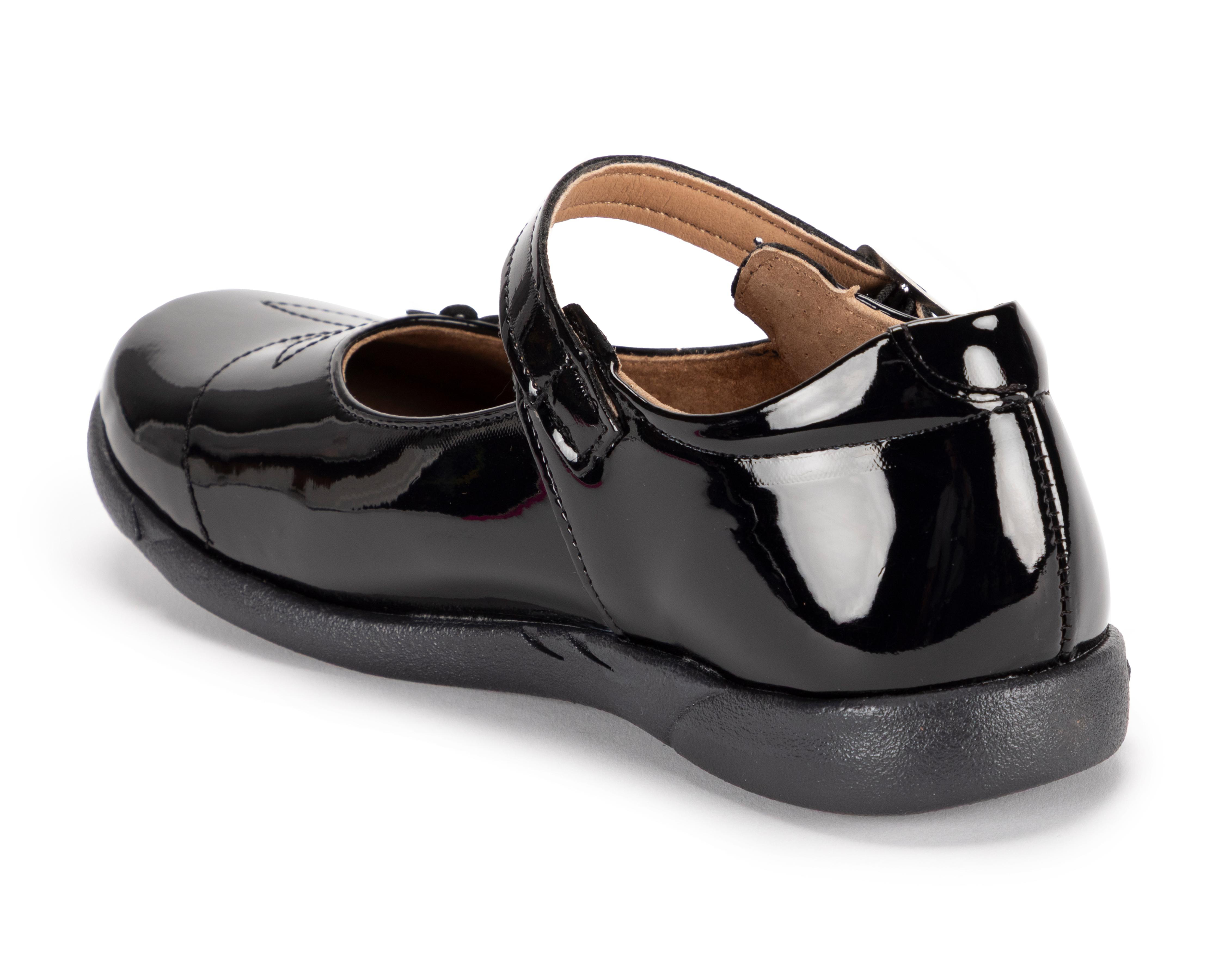 Foto 4 pulgar | Zapatos Escolares Grafito para Niña