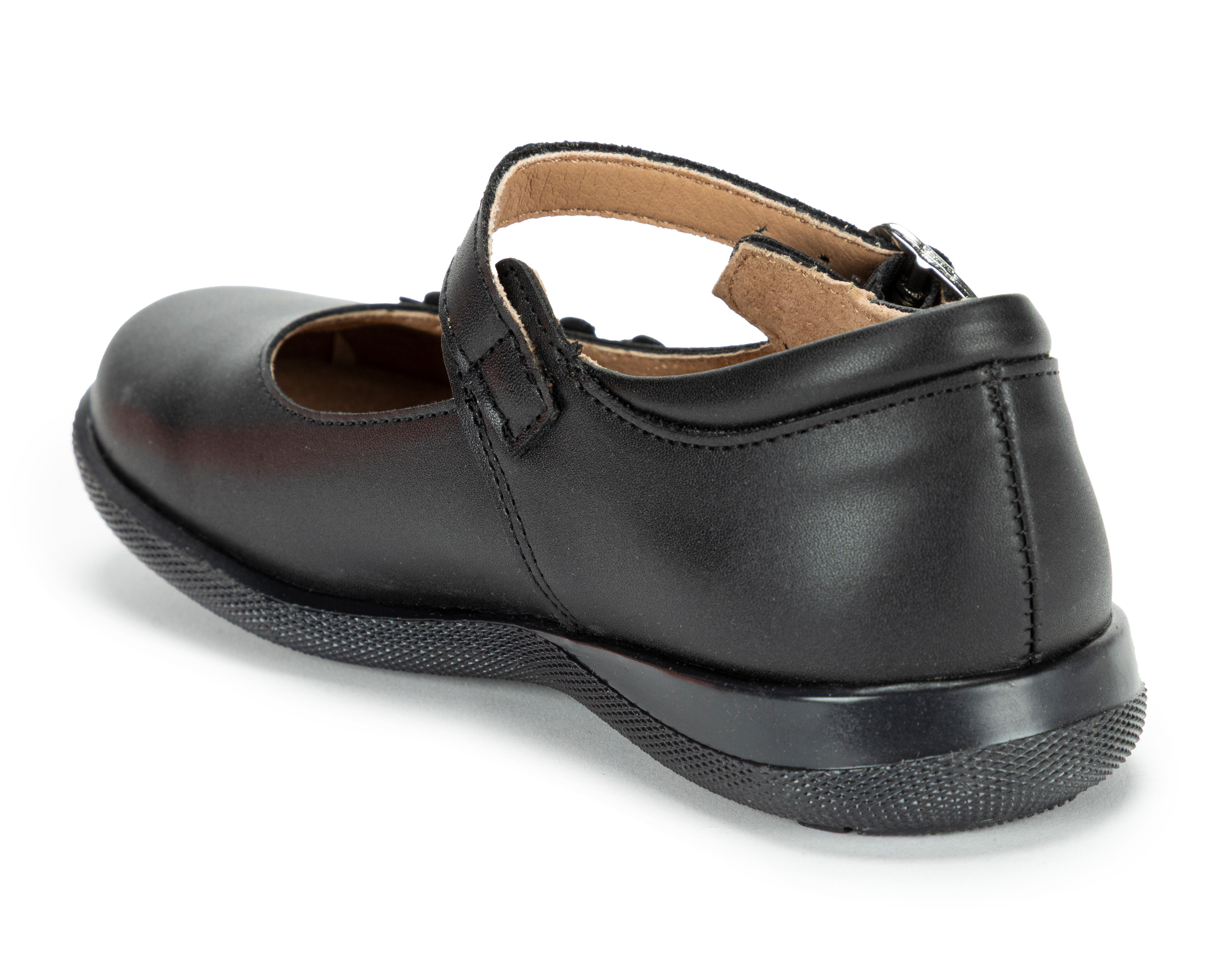 Foto 4 pulgar | Zapatos Escolares Grafito para Niña