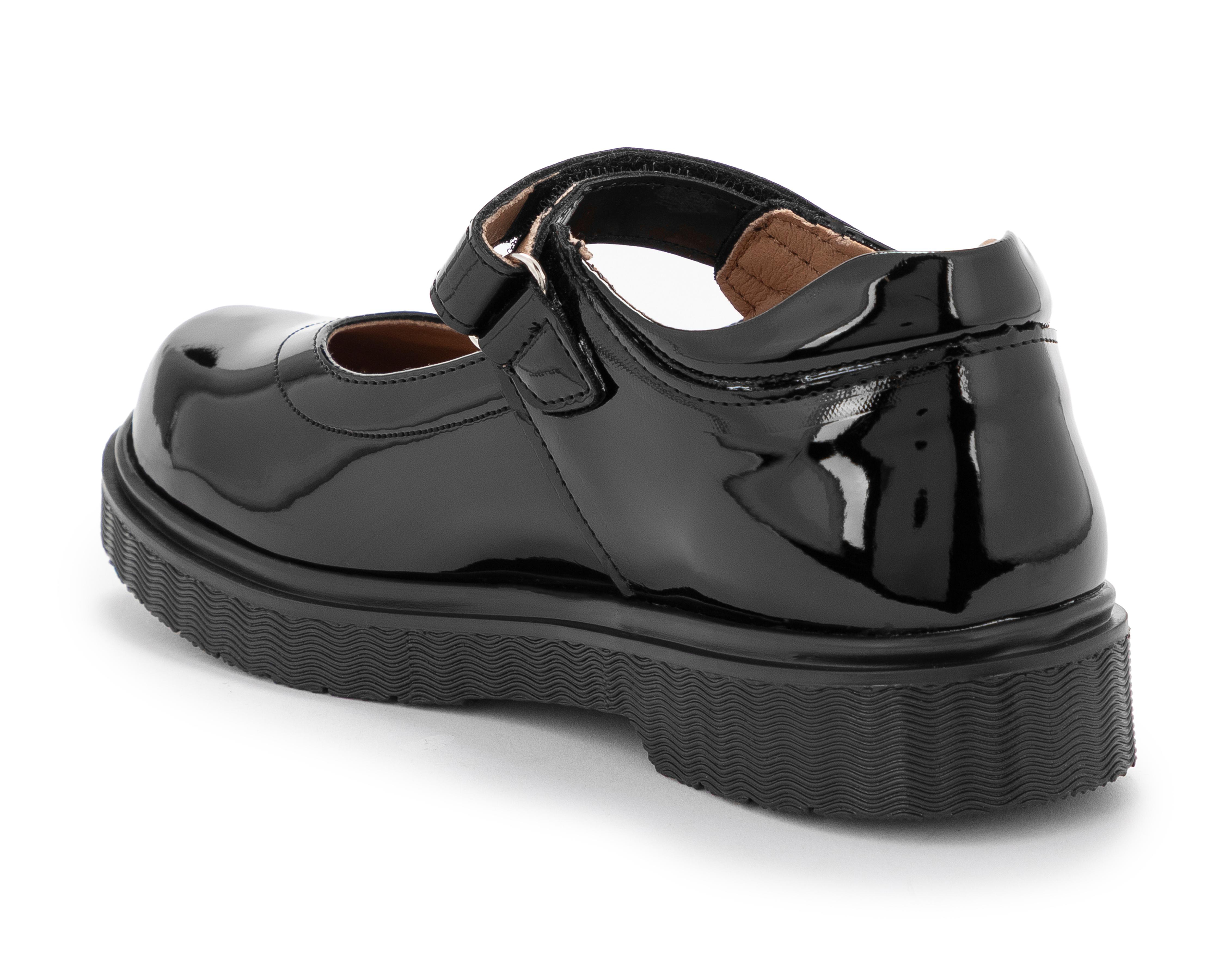 Foto 4 pulgar | Zapatos Escolares Grafito para Niña