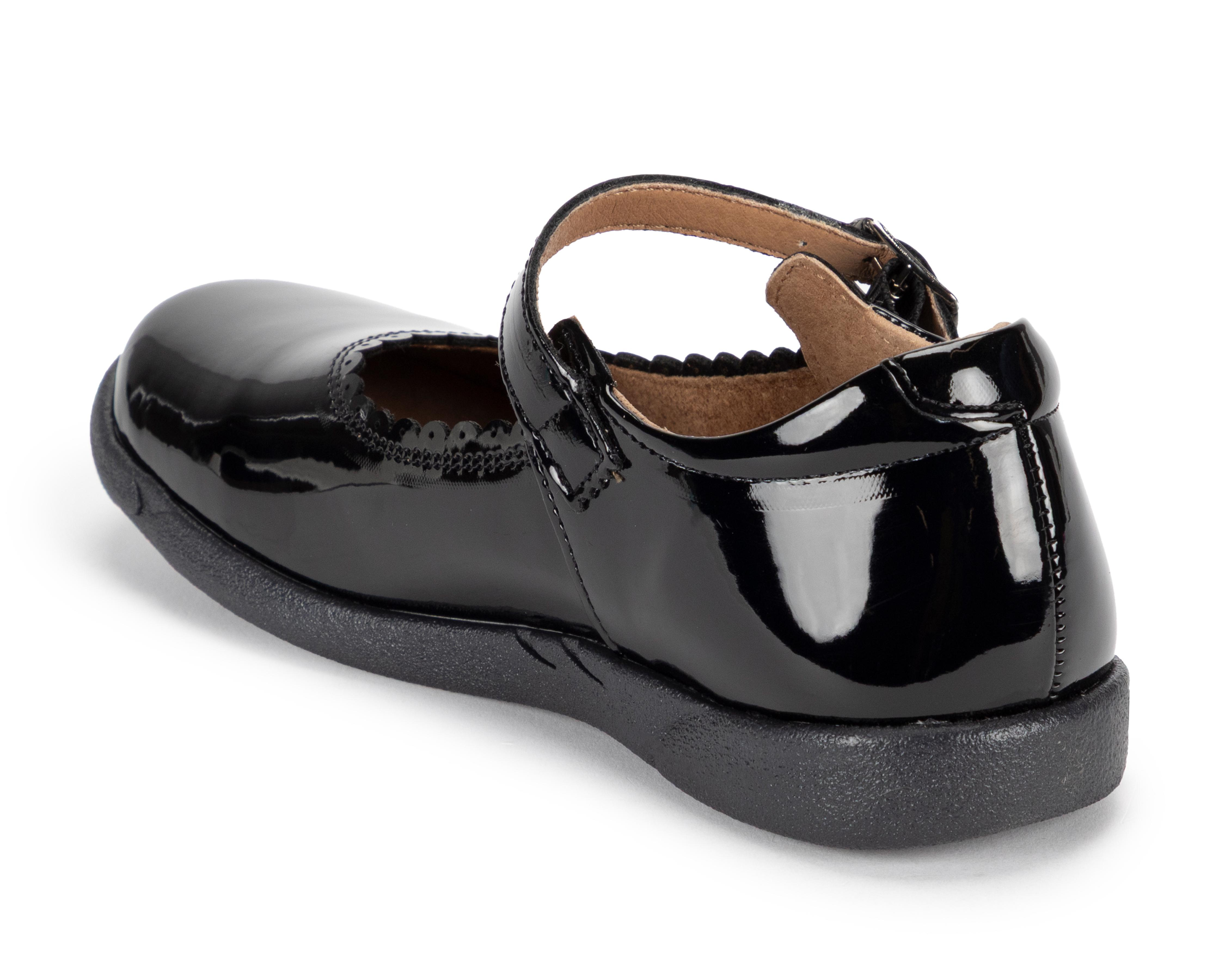 Foto 4 pulgar | Zapatos Escolares Grafito para Niña