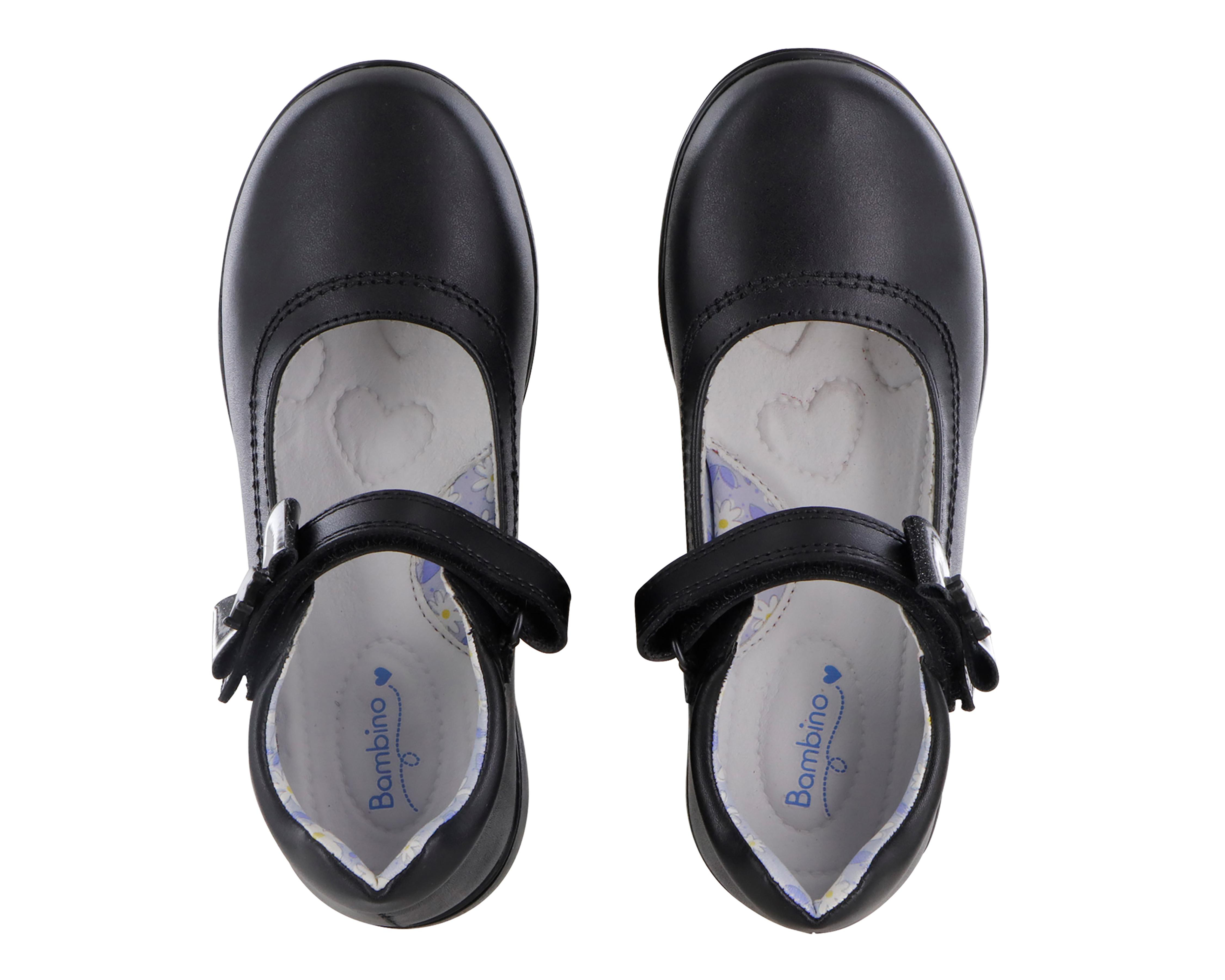 Foto 3 pulgar | Zapatos Escolares Bambino de Piel para Niña