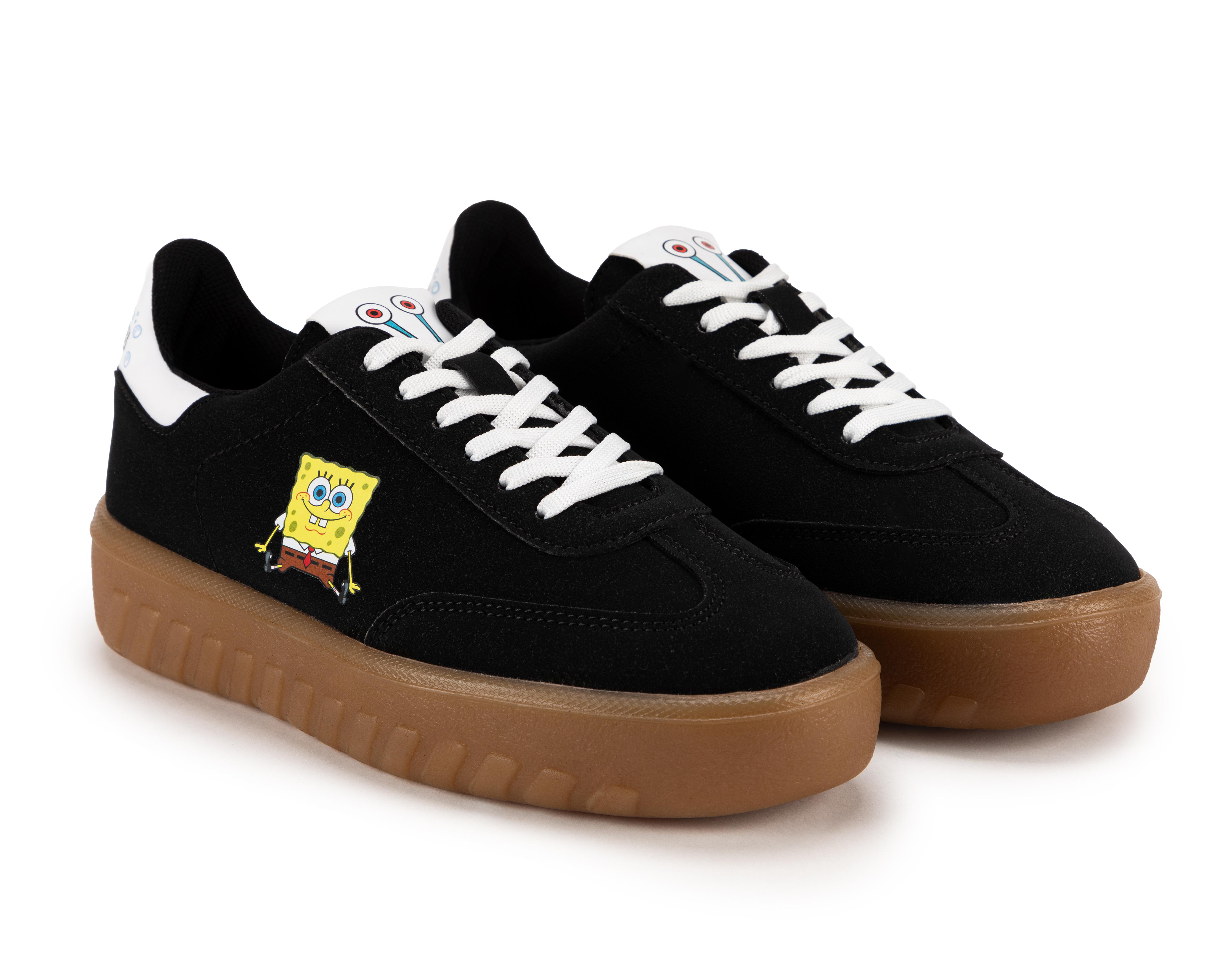 Foto 1 | Tenis Casuales Bob Esponja para Mujer