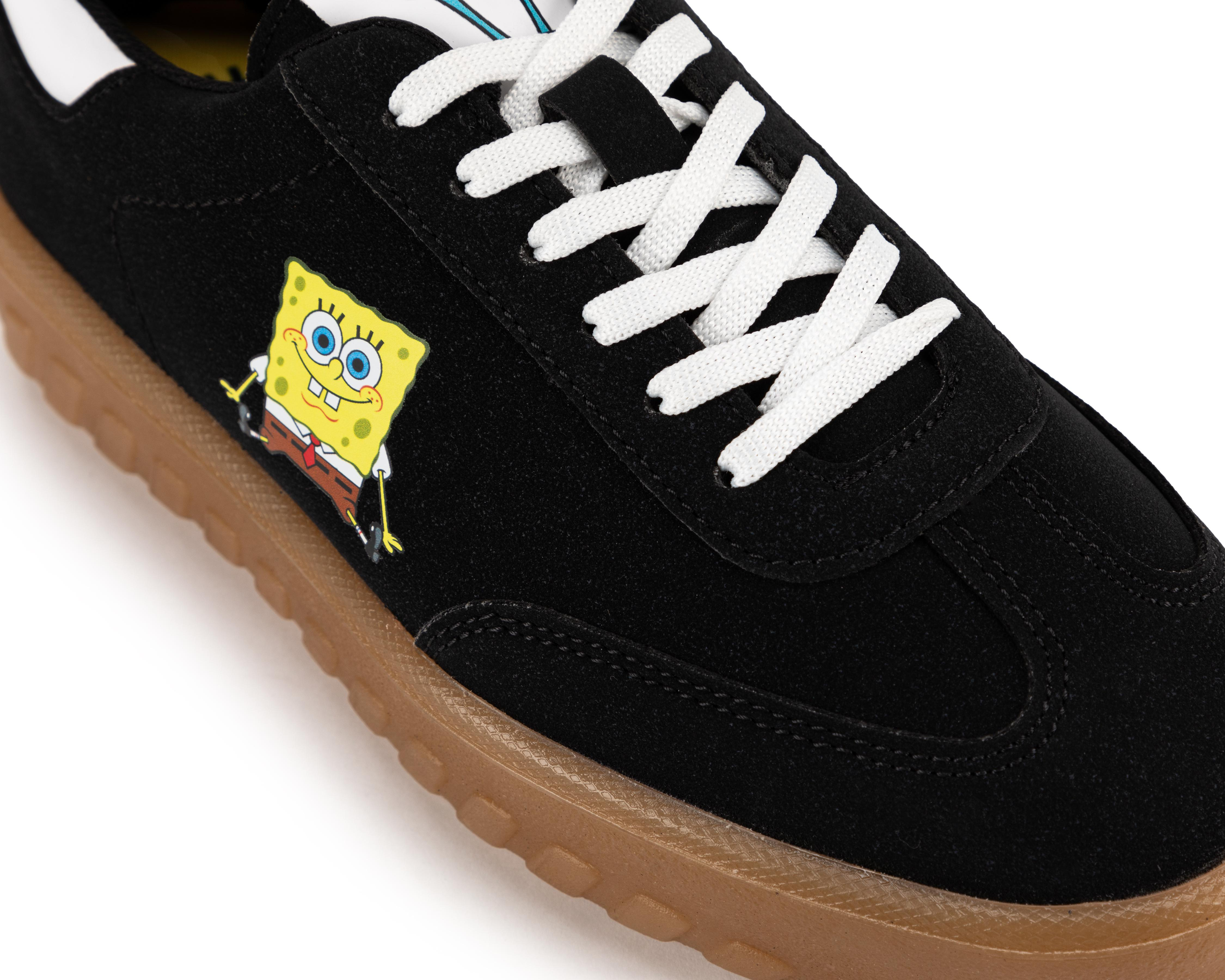 Foto 7 pulgar | Tenis Casuales Bob Esponja para Mujer