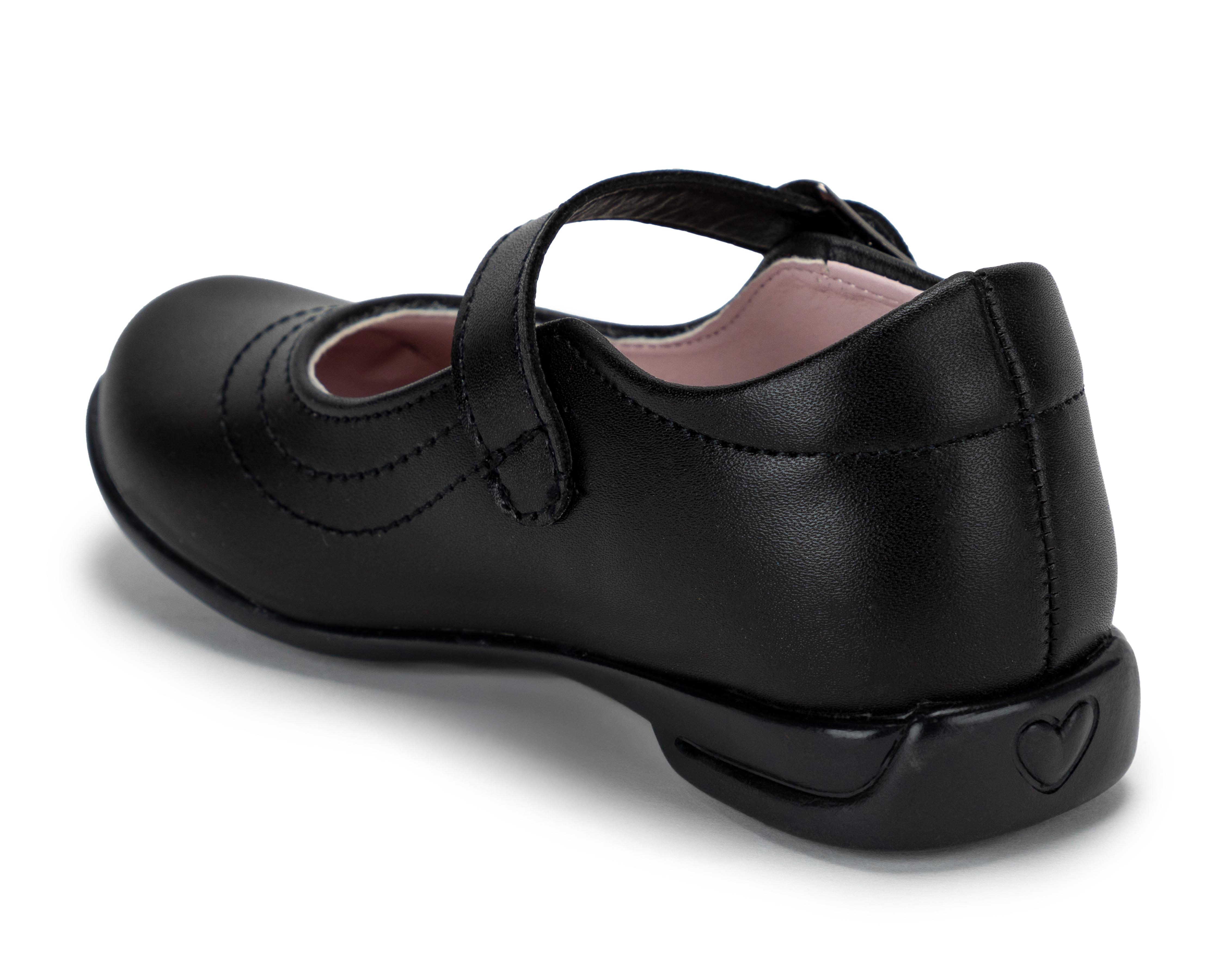 Foto 4 pulgar | Zapatos Escolares Grafito para Niña
