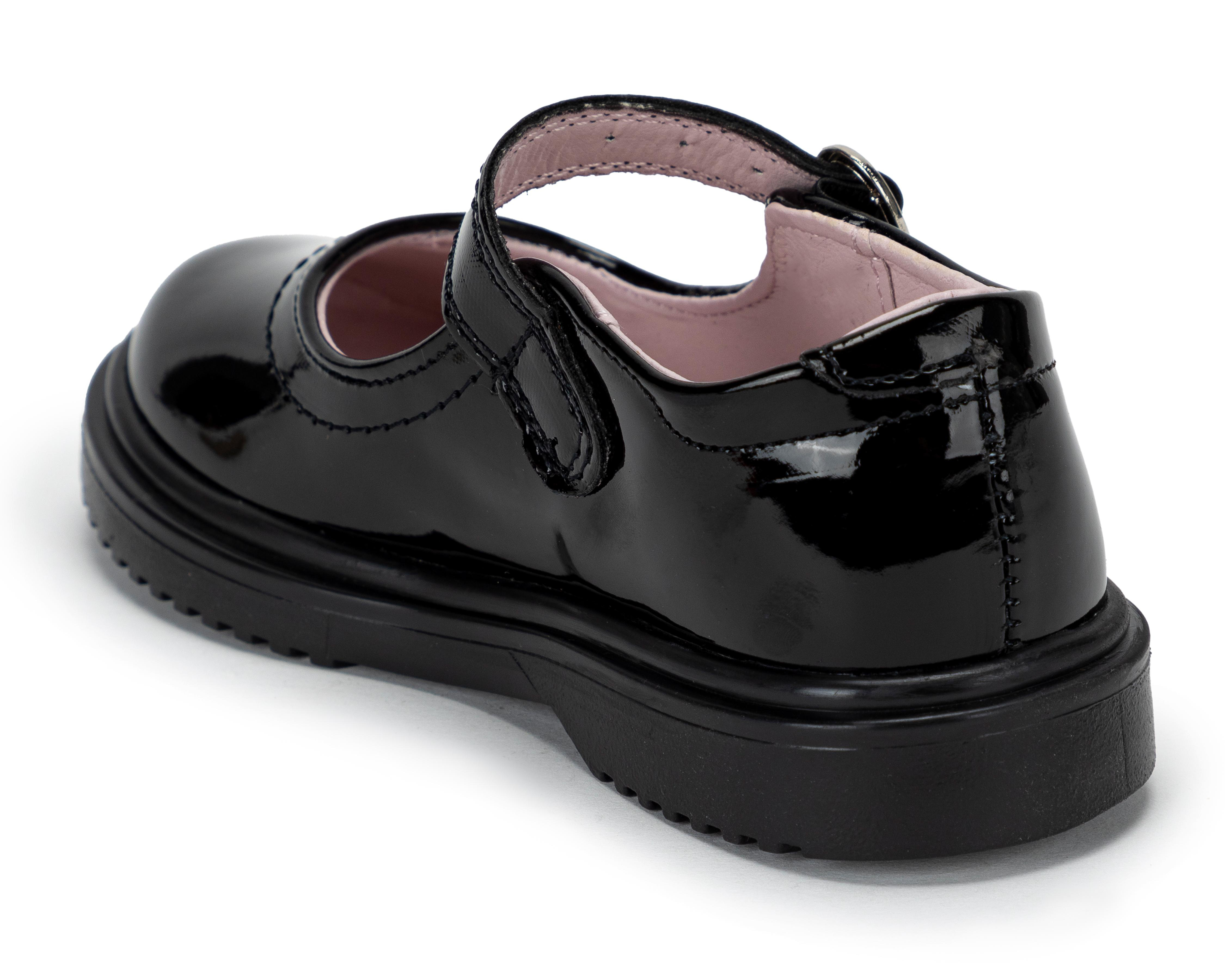 Foto 4 pulgar | Zapatos Escolares Grafito para Niña