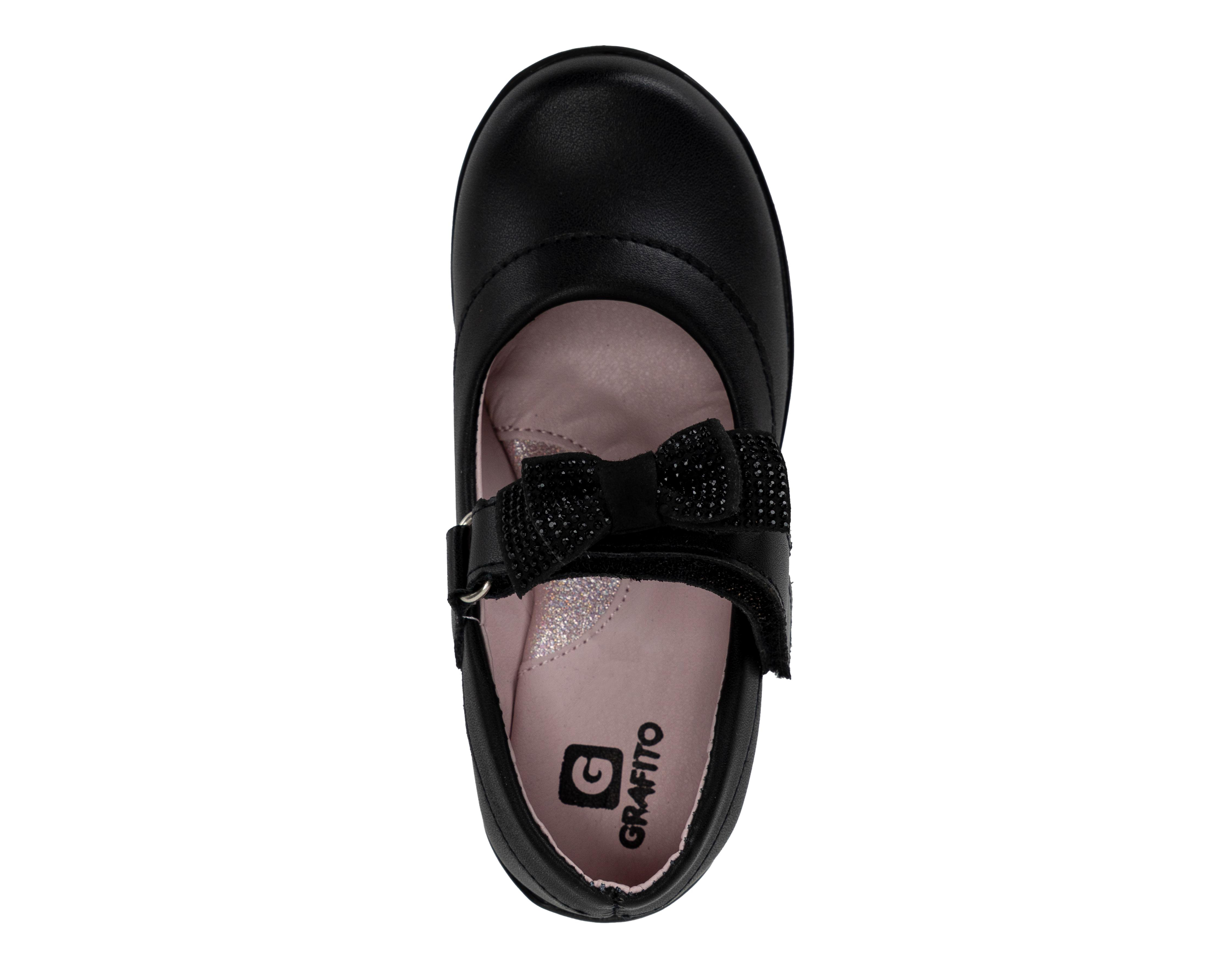 Foto 5 | Zapatos Escolares Grafito para Niña