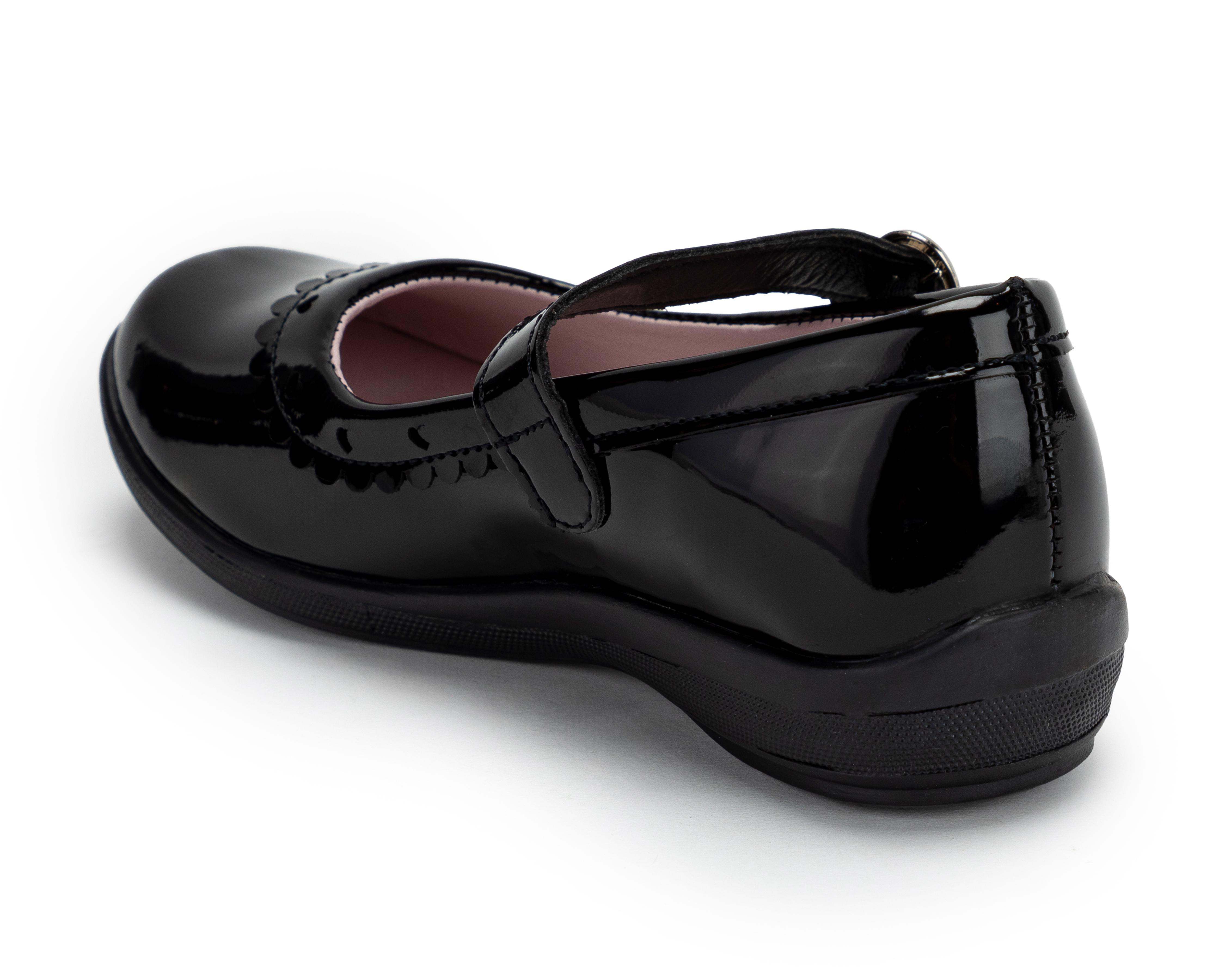 Foto 4 pulgar | Zapatos Escolares Grafito para Niña