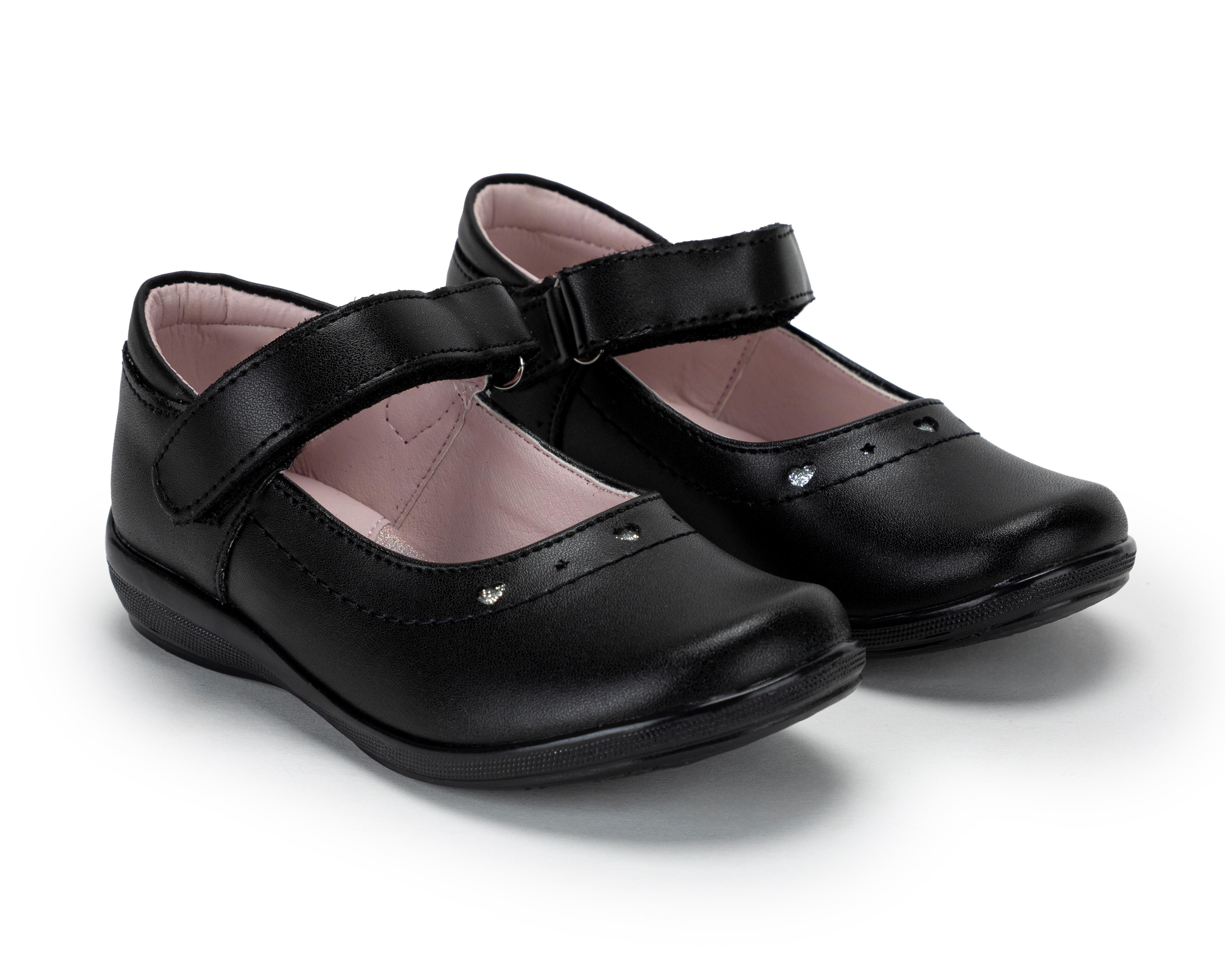 Zapatos Escolares Grafito para Niña