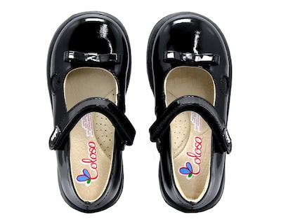 Foto 3 | Zapatos Escolares Coloso de Piel para Niña