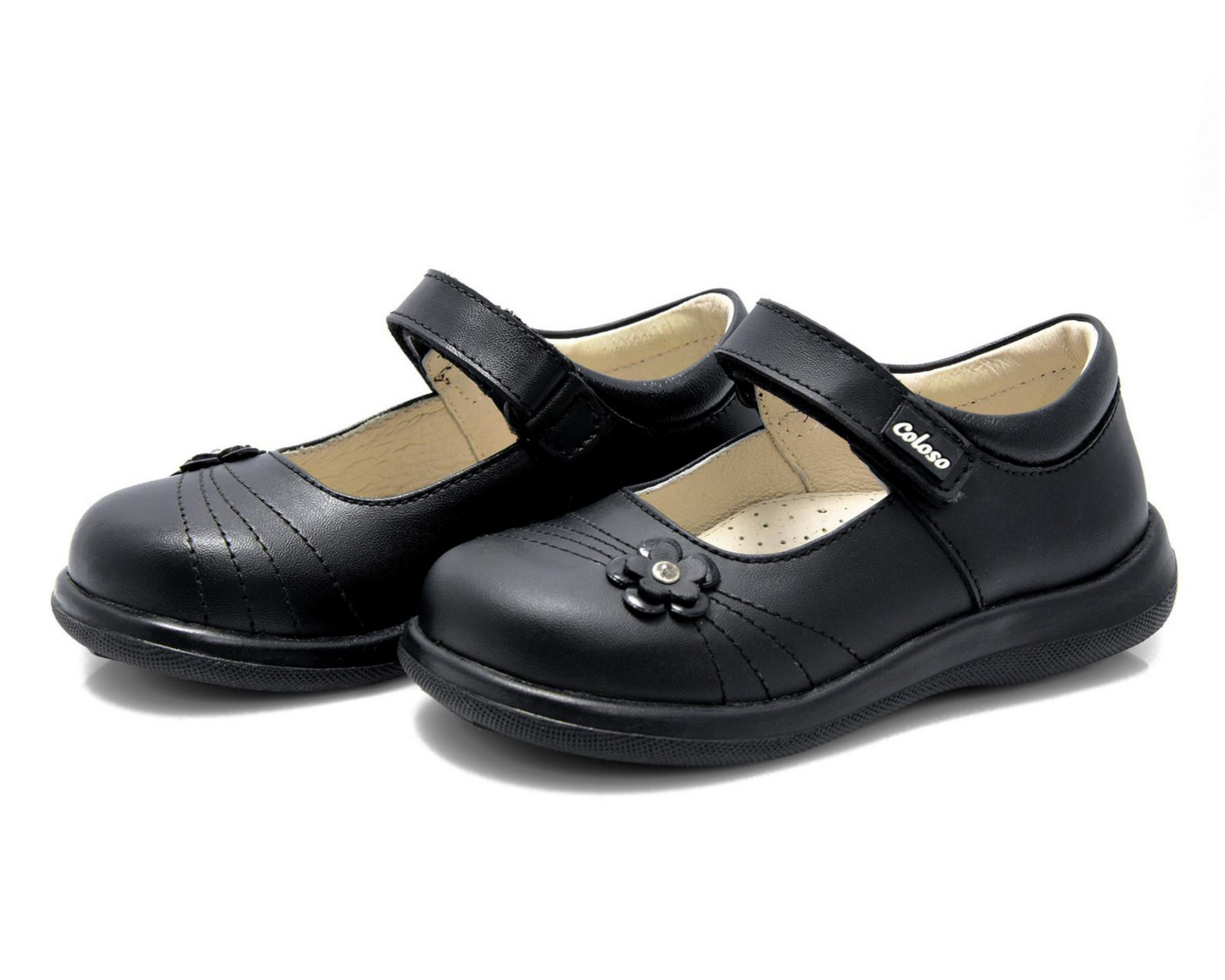 Foto 1 | Zapatos Escolares Coloso de Piel para Niña