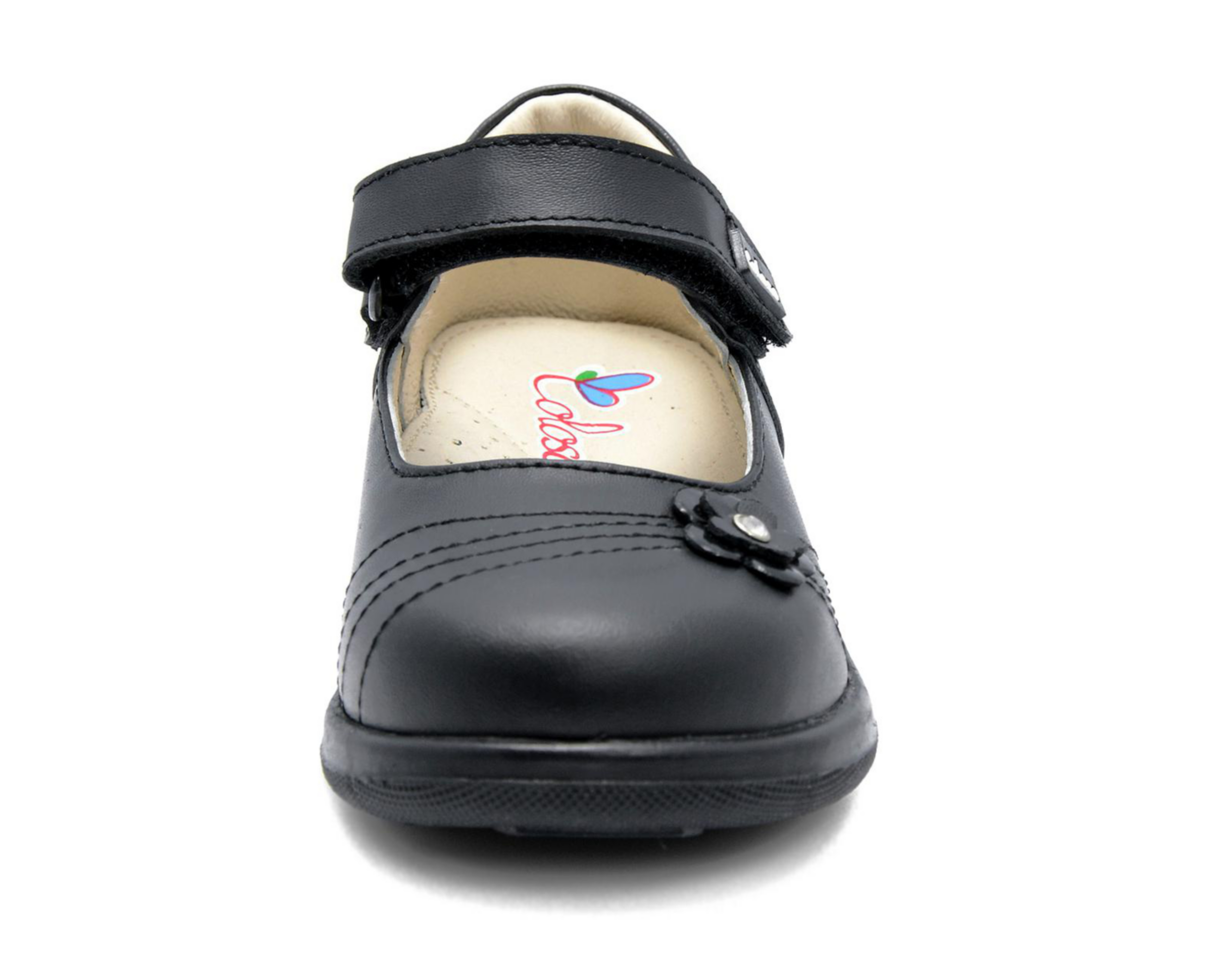 Foto 6 pulgar | Zapatos Escolares Coloso de Piel para Niña