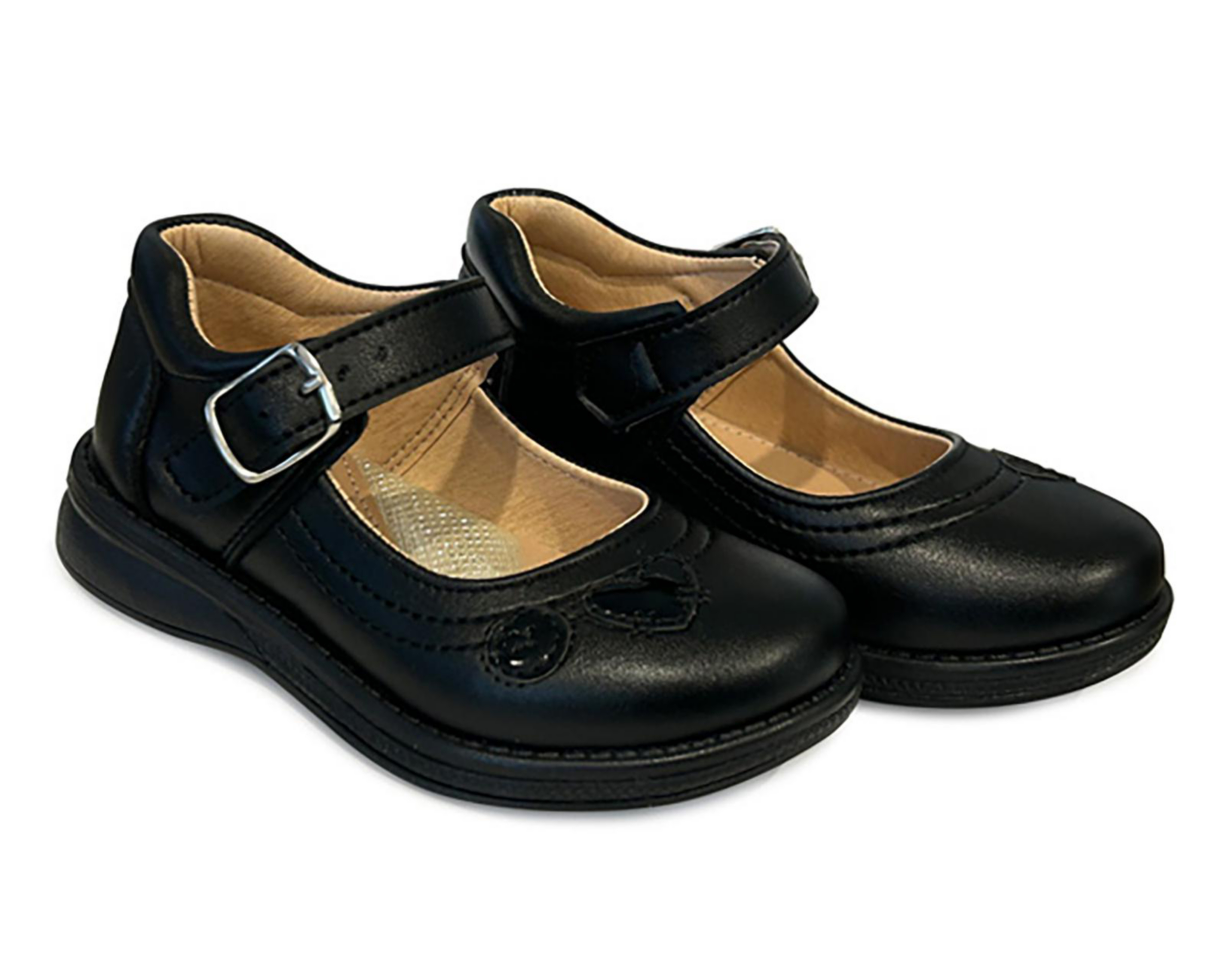 Zapatos Escolares Grafito para Niña