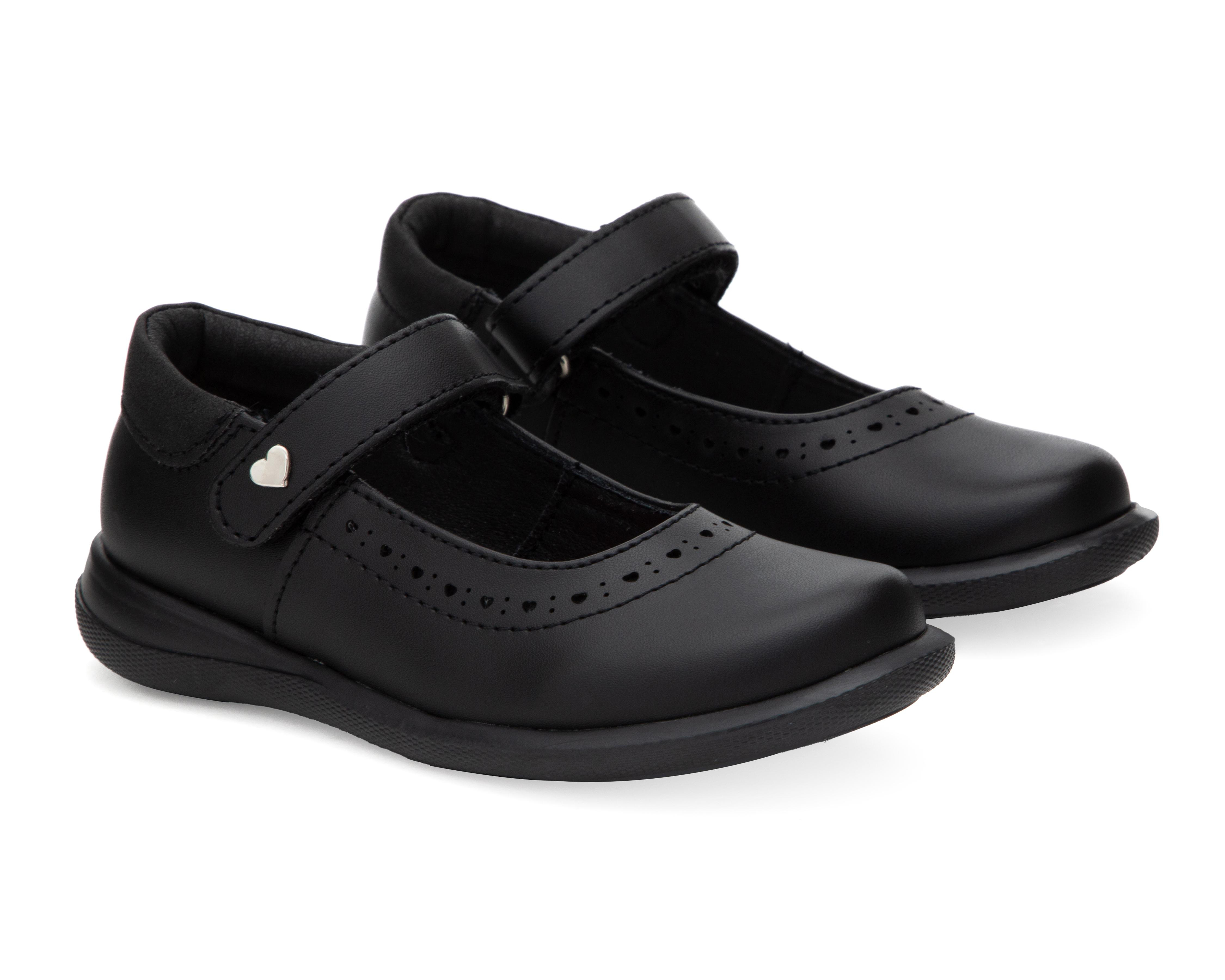 Foto 1 | Zapatos Escolares Chabelo de Piel para Niña