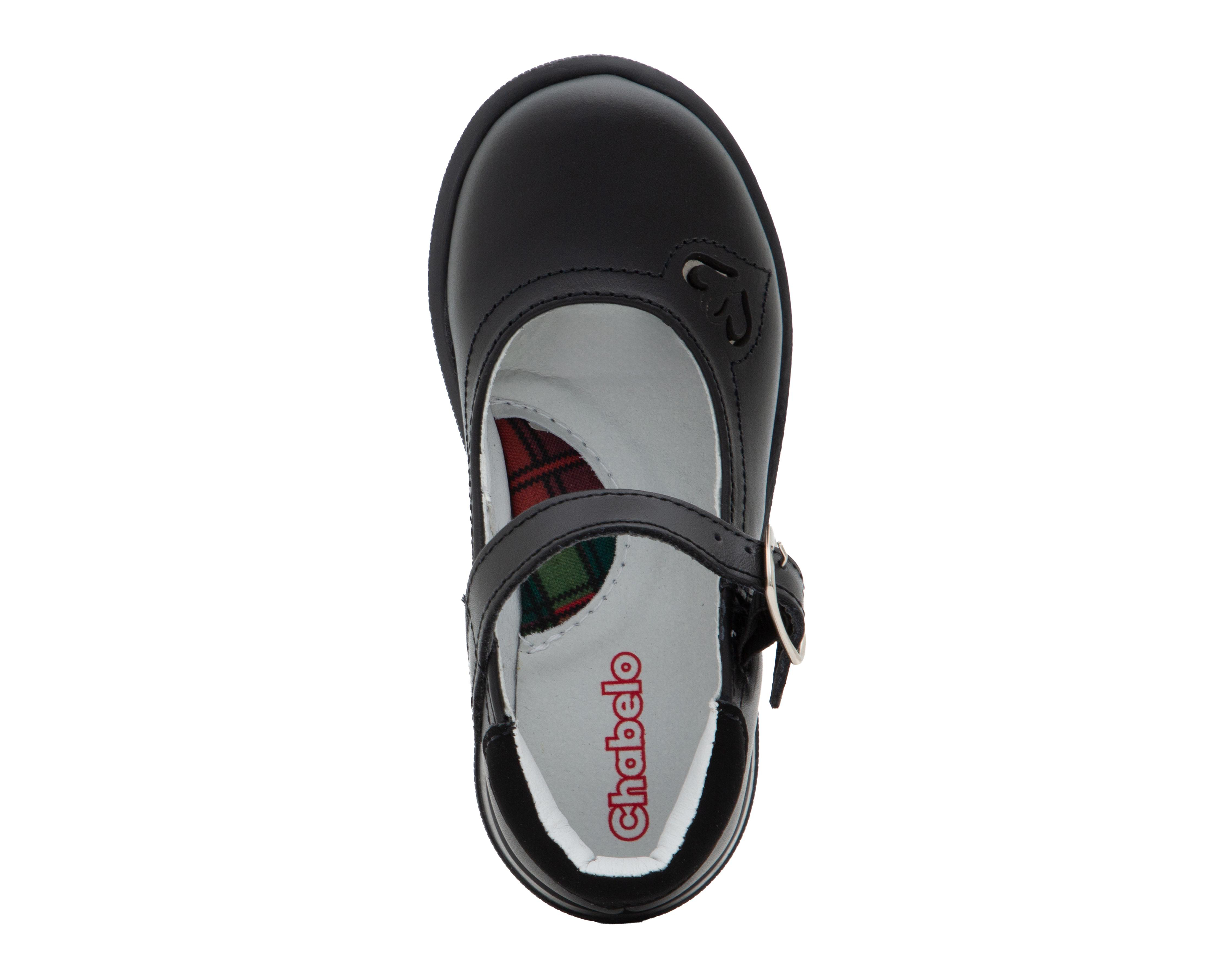Foto 6 pulgar | Zapatos Escolares Chabelo de Piel para Niña
