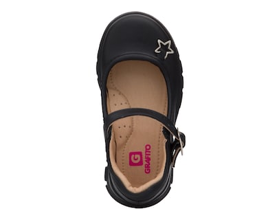 Foto 5 | Zapatos Escolares Grafito para Niña