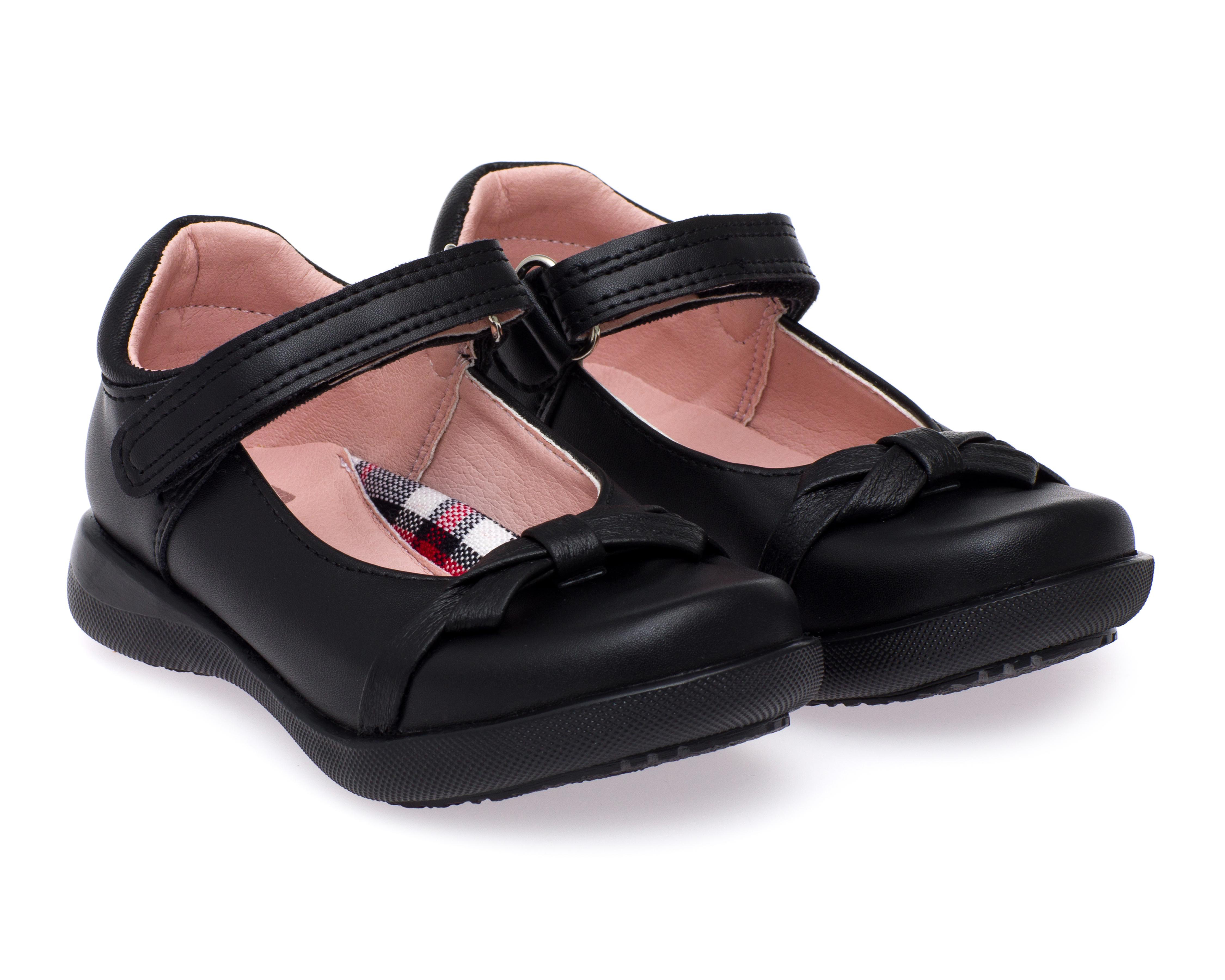 Zapatos Escolares Grafito para Niña