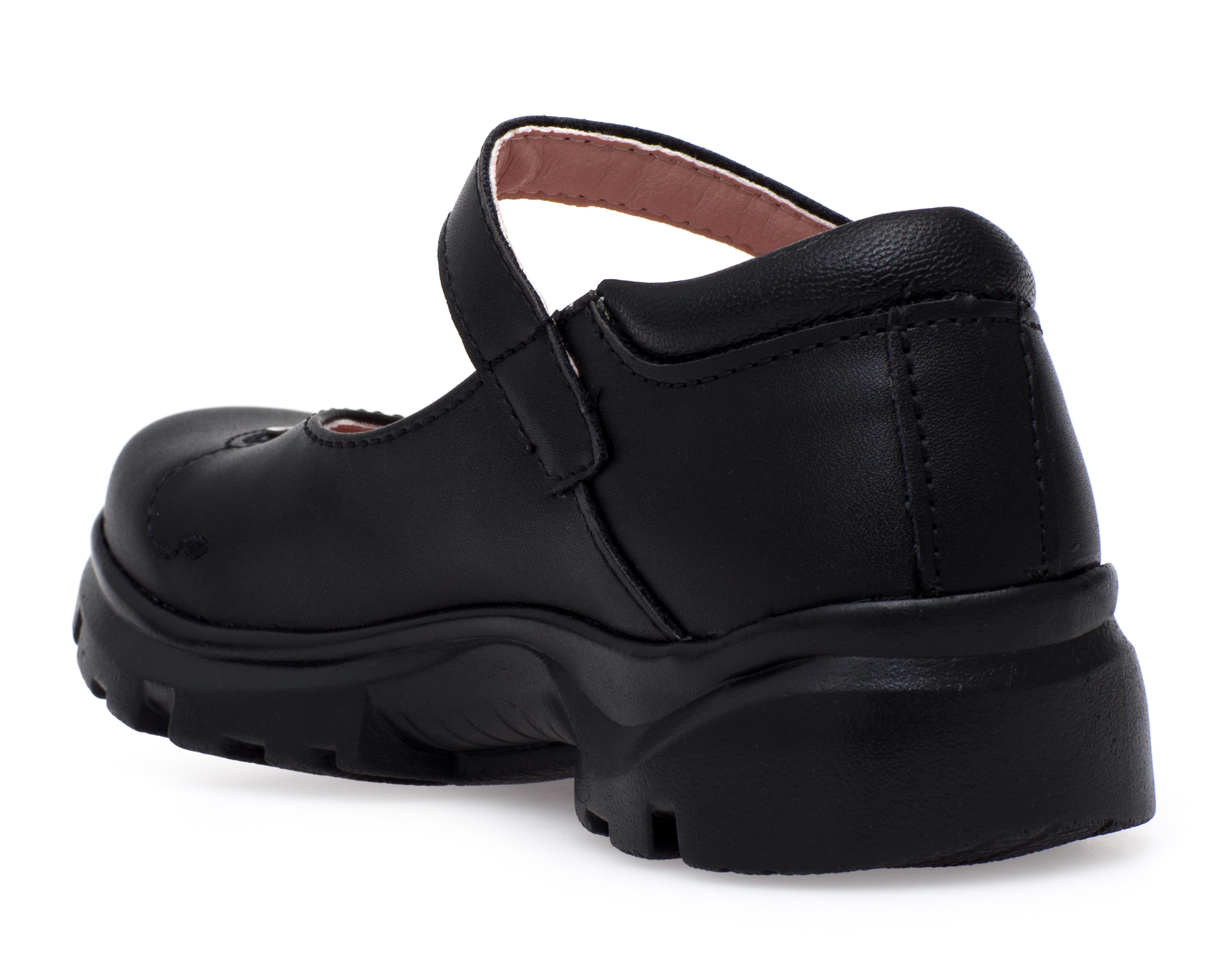 Foto 4 pulgar | Zapatos Escolares Grafito para Niña