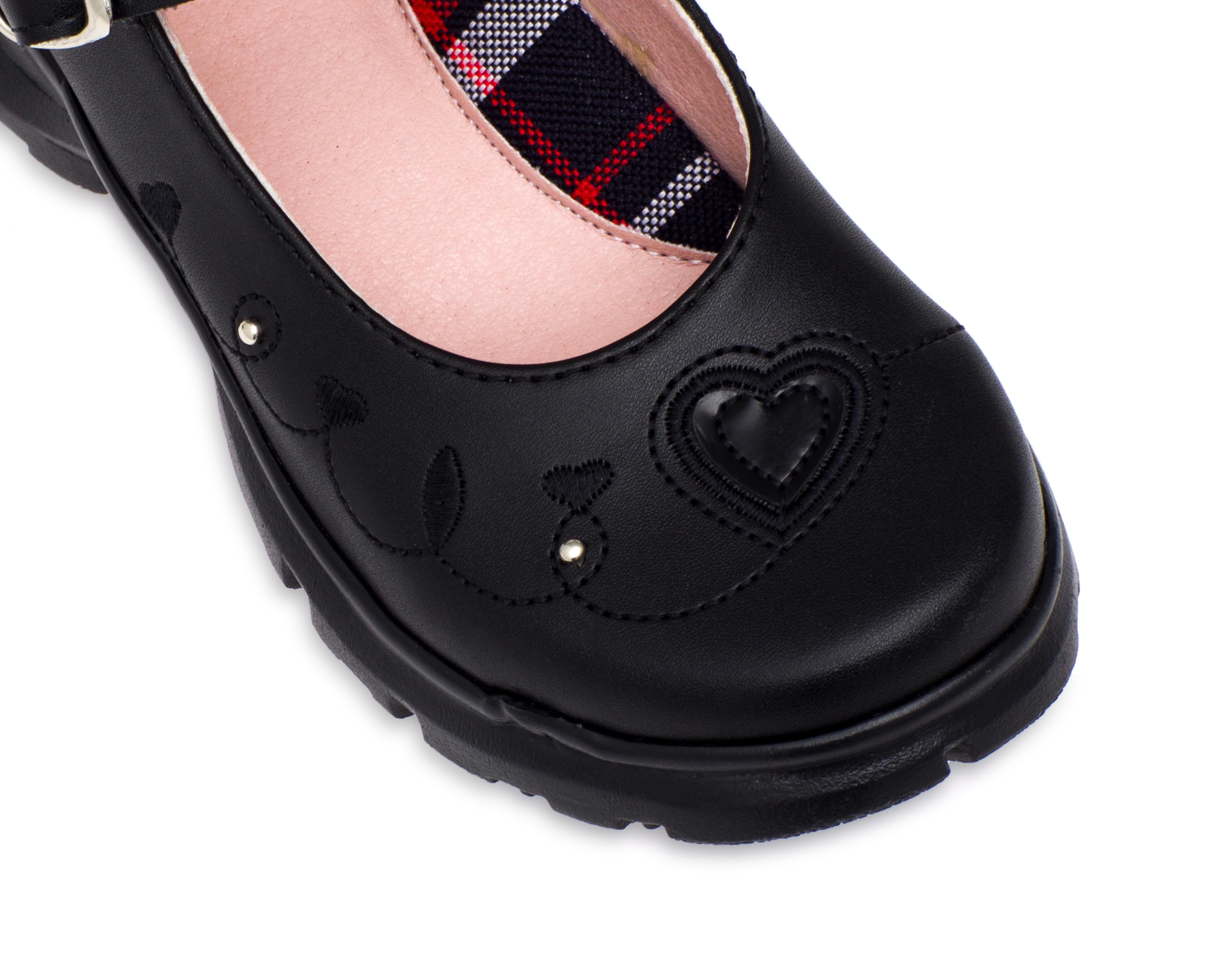 Foto 6 | Zapatos Escolares Grafito para Niña