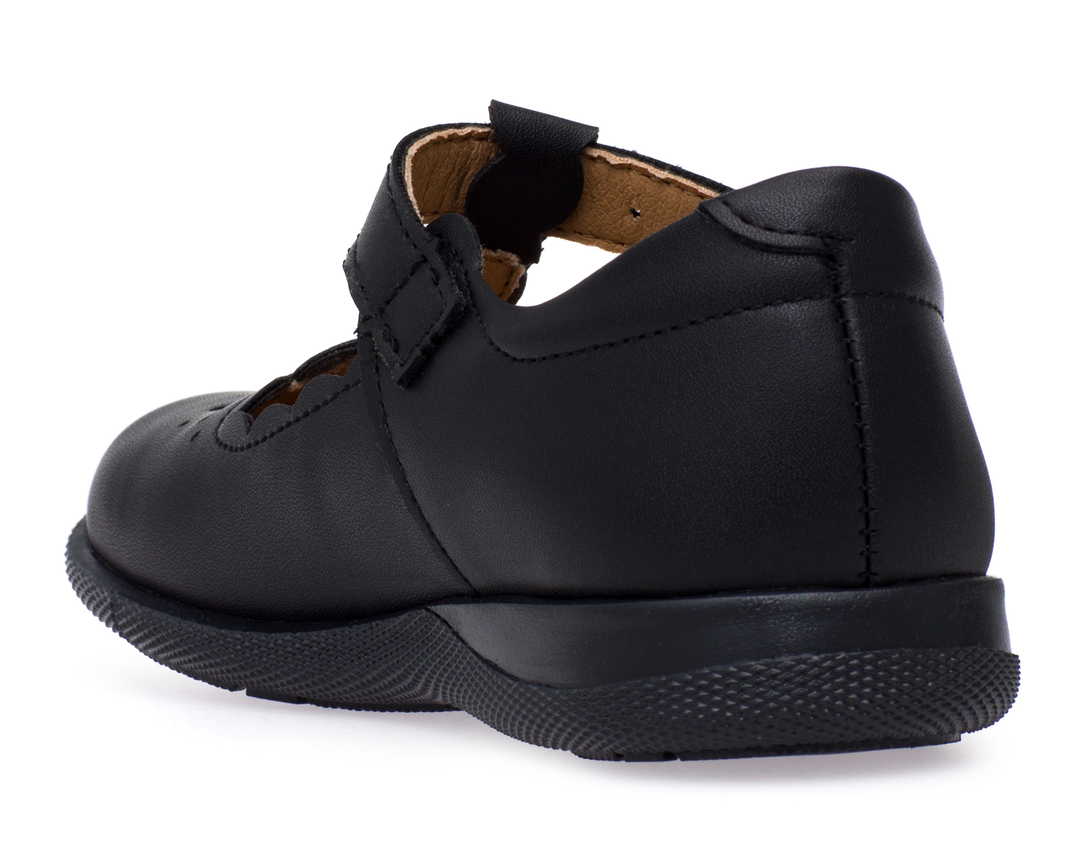 Foto 4 pulgar | Zapatos Escolares Grafito para Niña