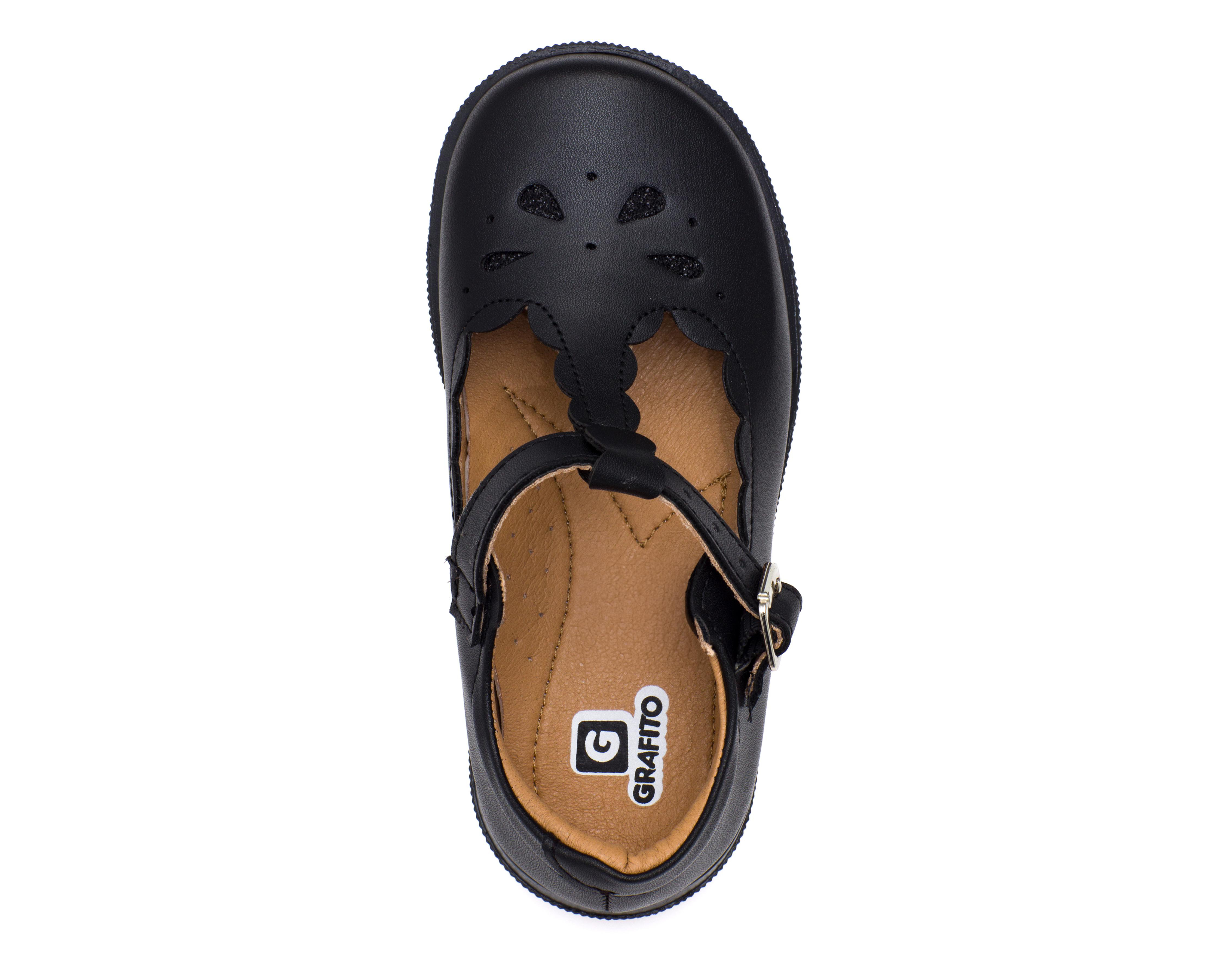 Foto 5 | Zapatos Escolares Grafito para Niña