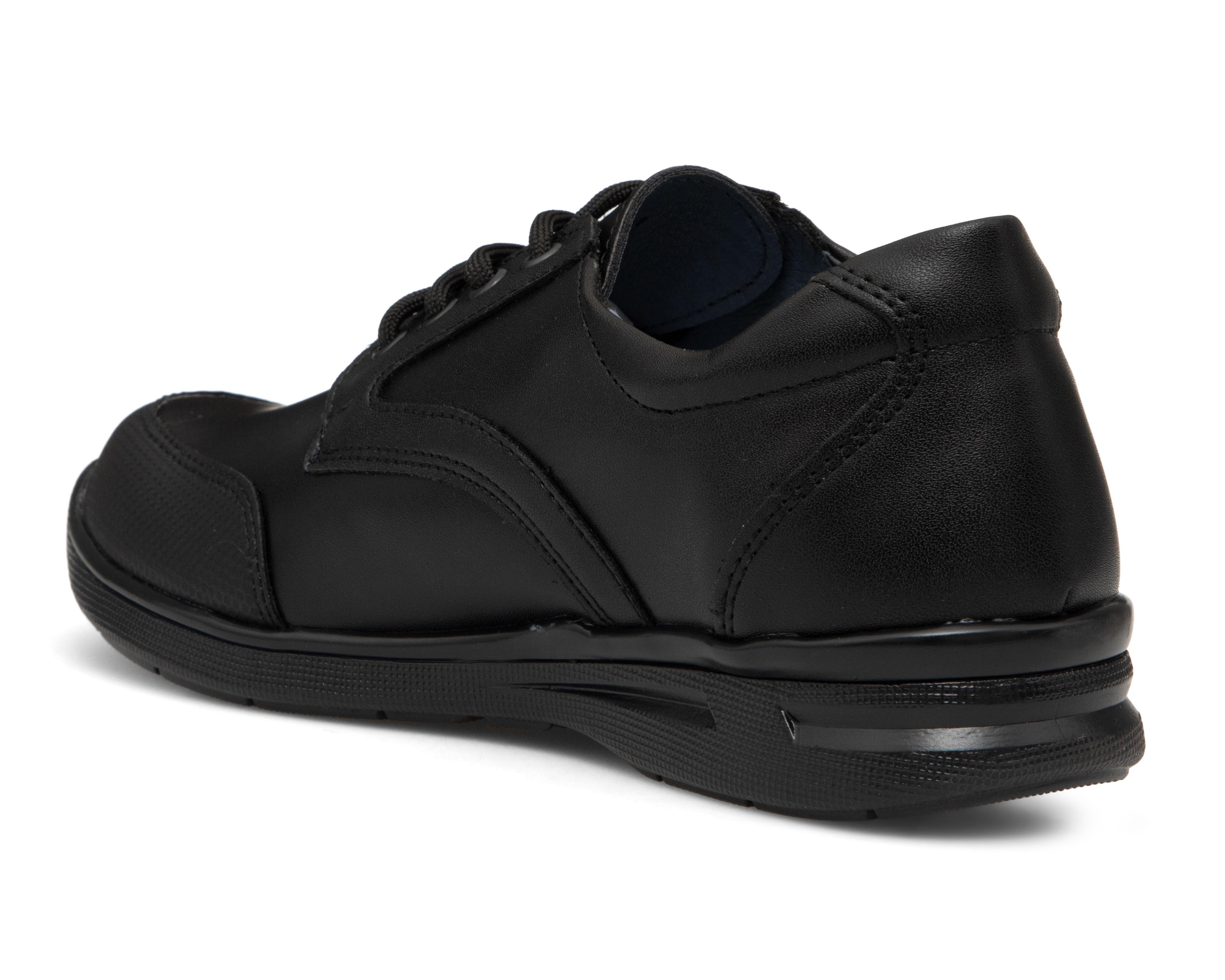 Foto 4 pulgar | Zapatos Escolares Grafito para Niño