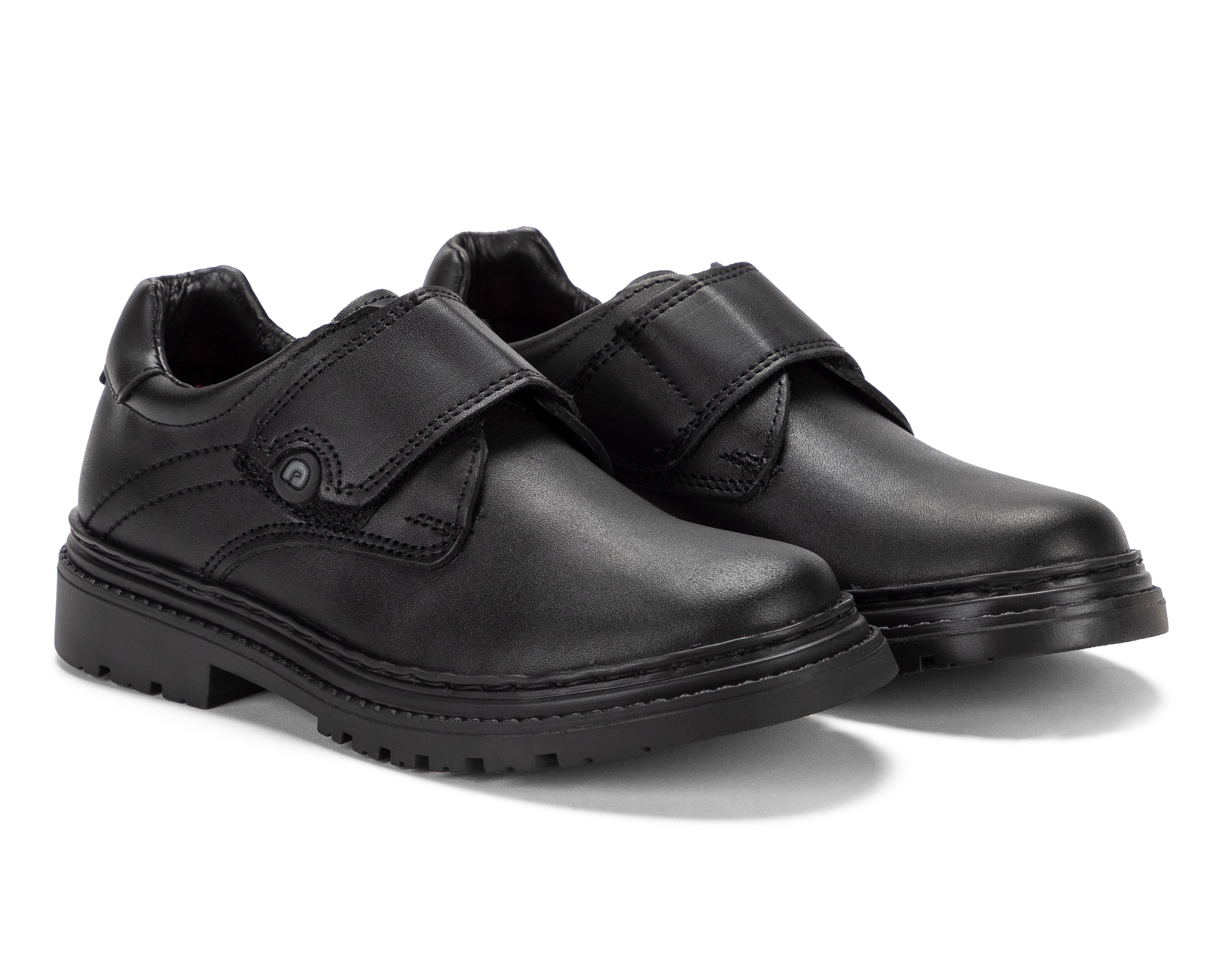 Foto 2 pulgar | Zapatos Escolares Dogi de Piel para Niño