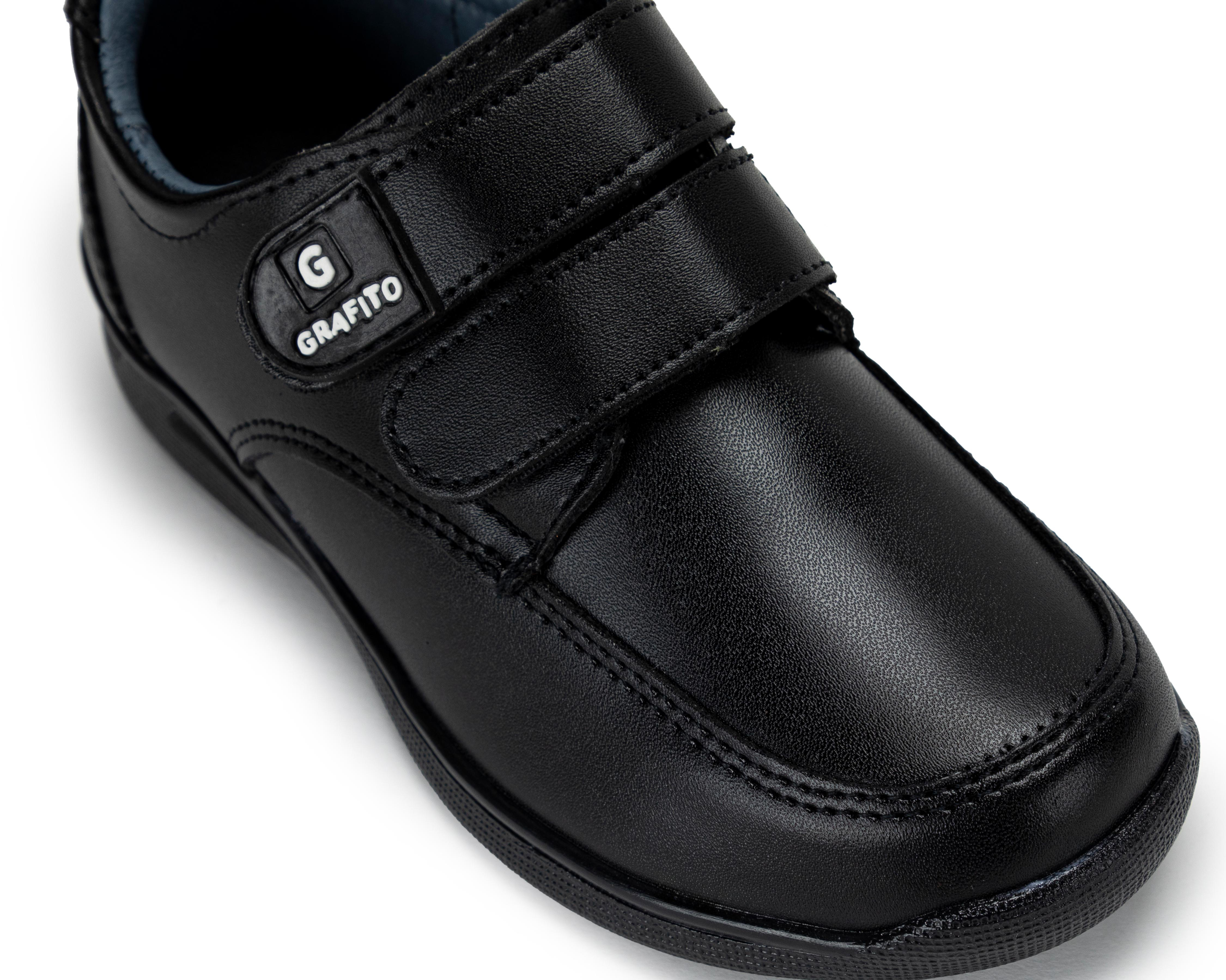 Foto 6 | Zapatos Escolares Grafito para Niño