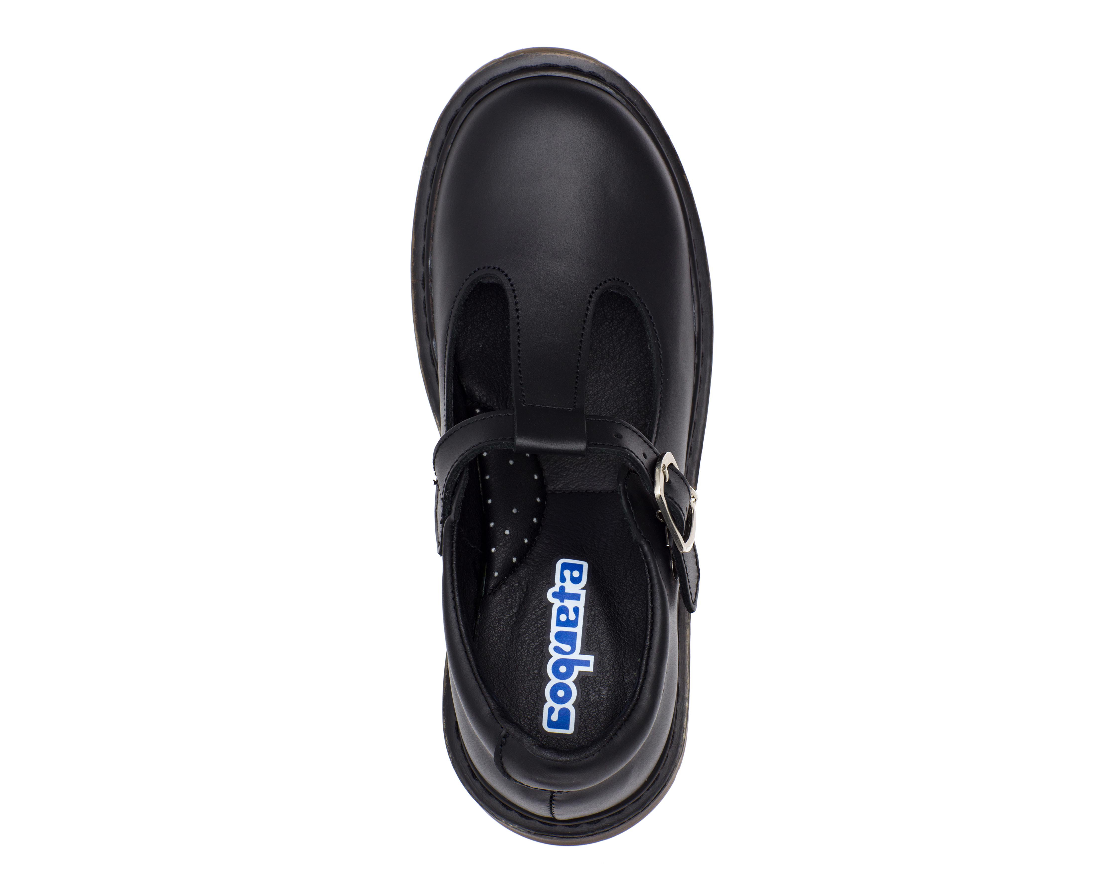 Foto 6 pulgar | Zapatos Escolares Coqueta de Piel para Niña
