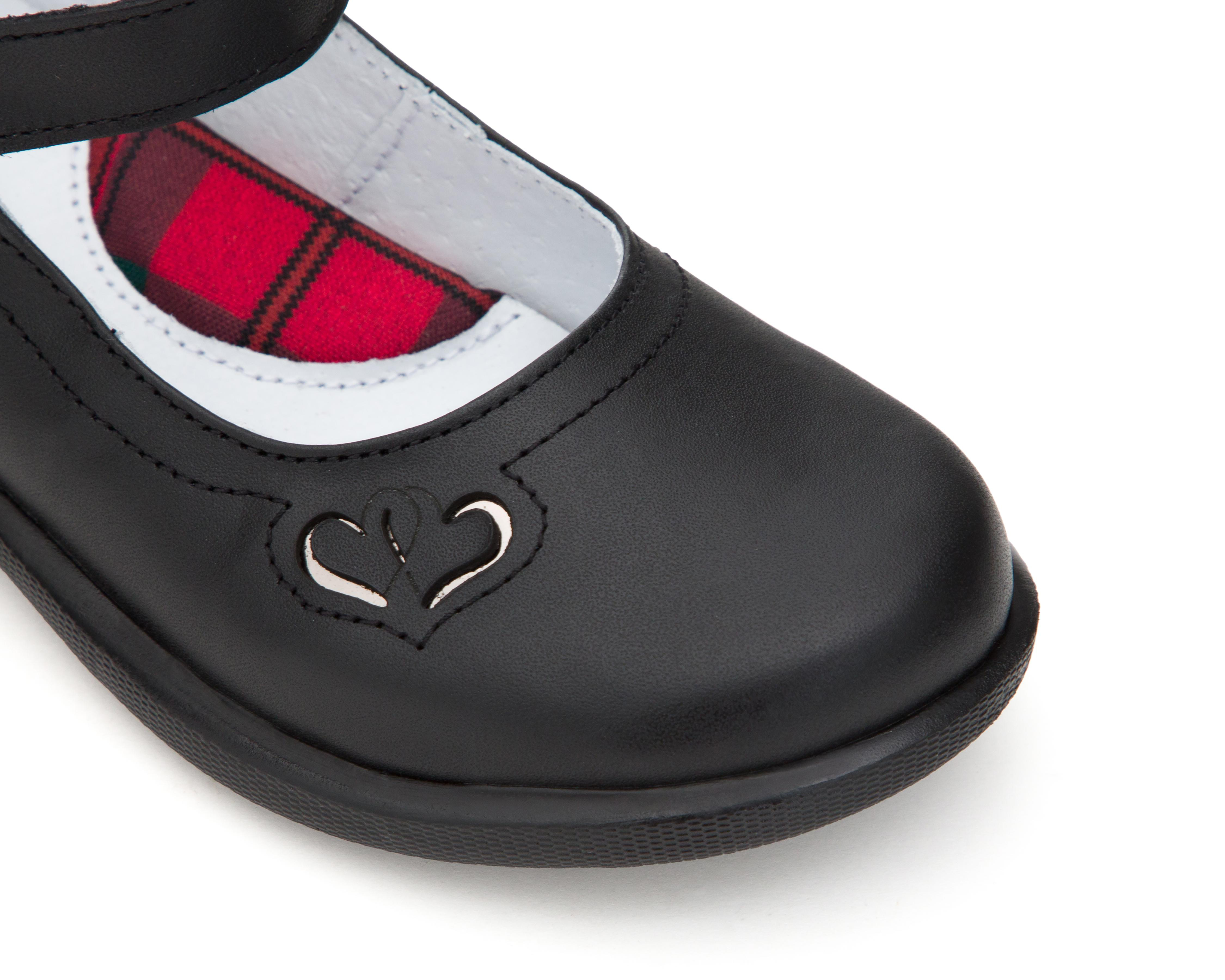 Foto 7 pulgar | Zapatos Escolares Chabelo de Piel para Niña
