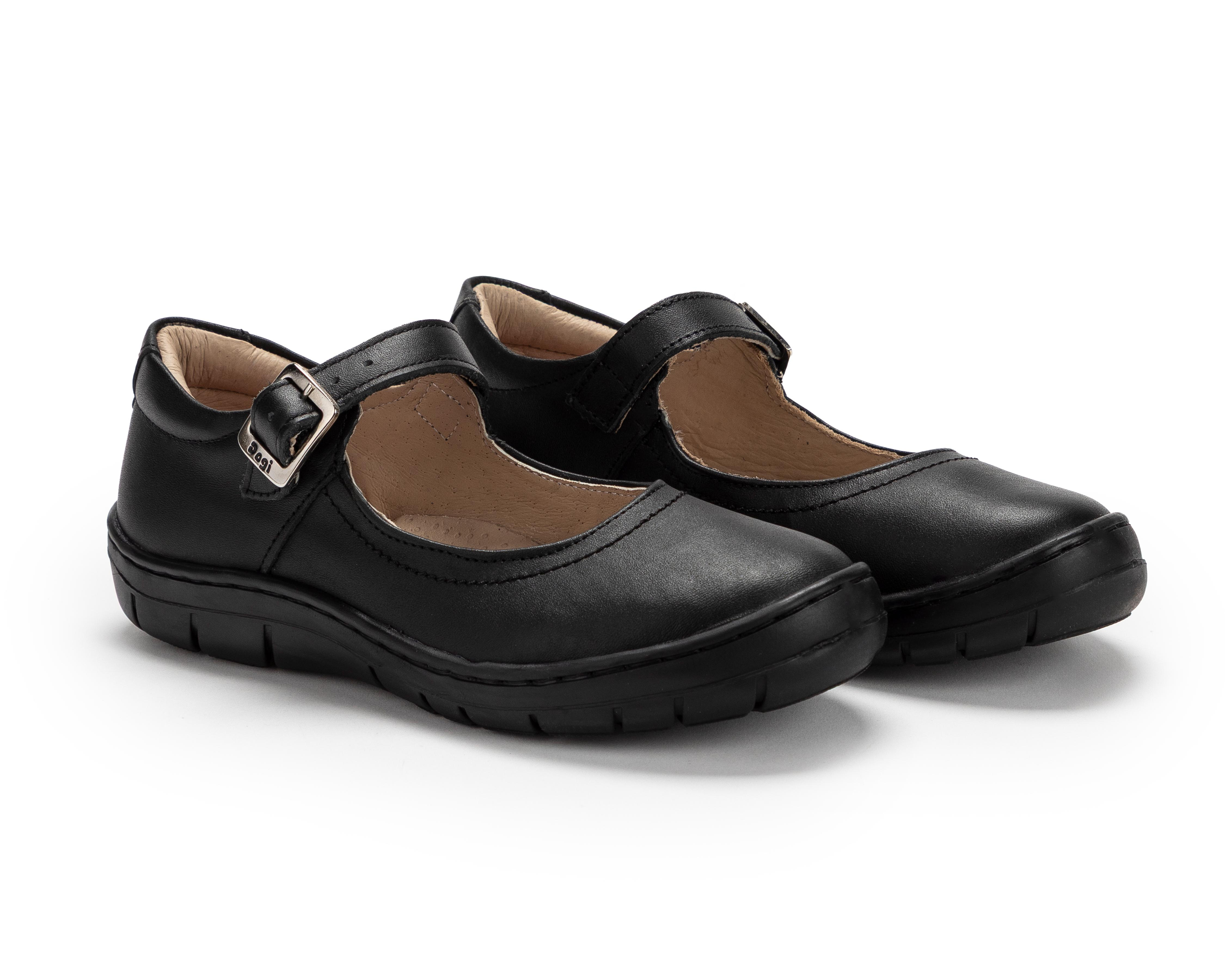 Zapatos Escolares Dogi de Piel para Niña