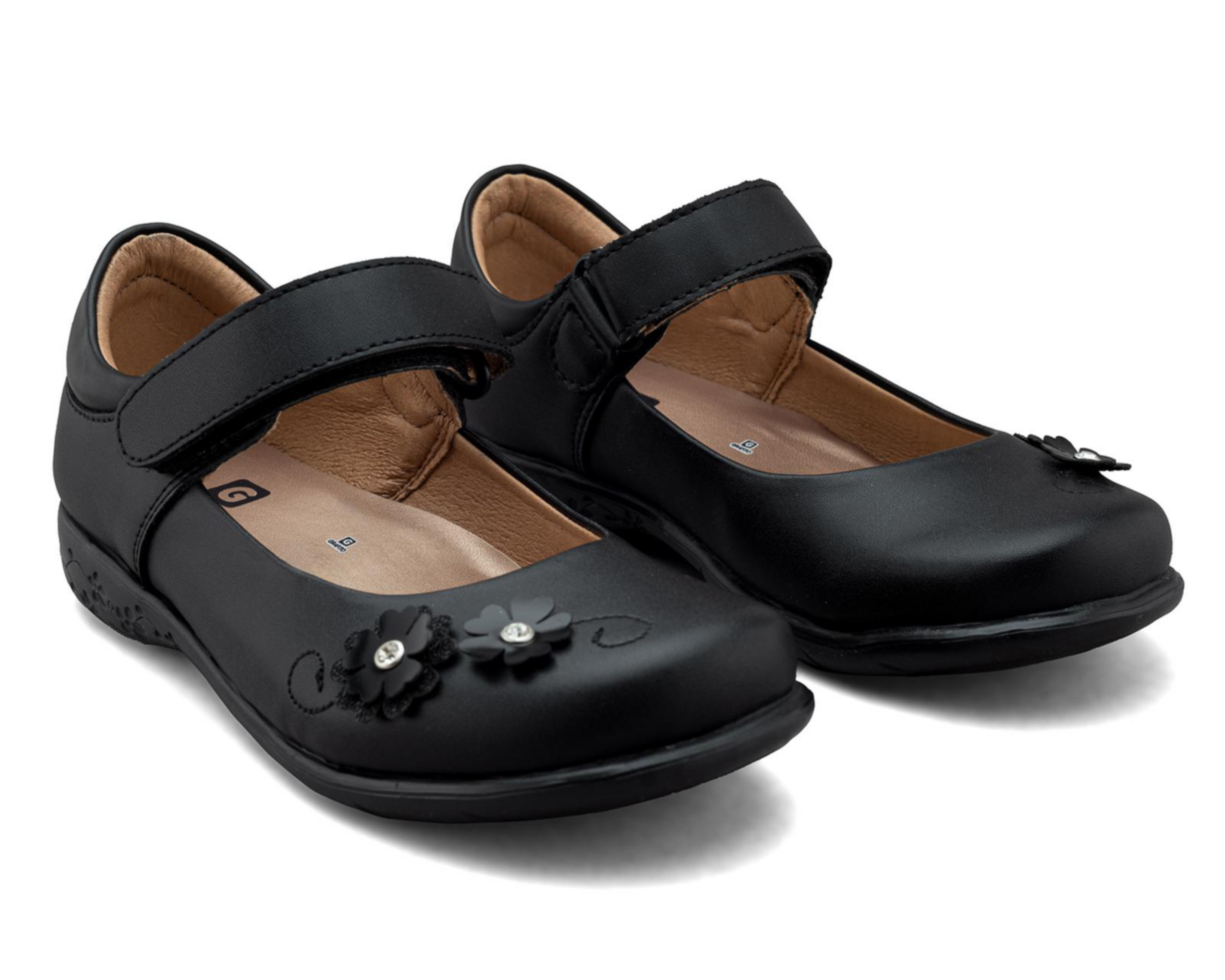 Zapatos Escolares Grafito para Niña