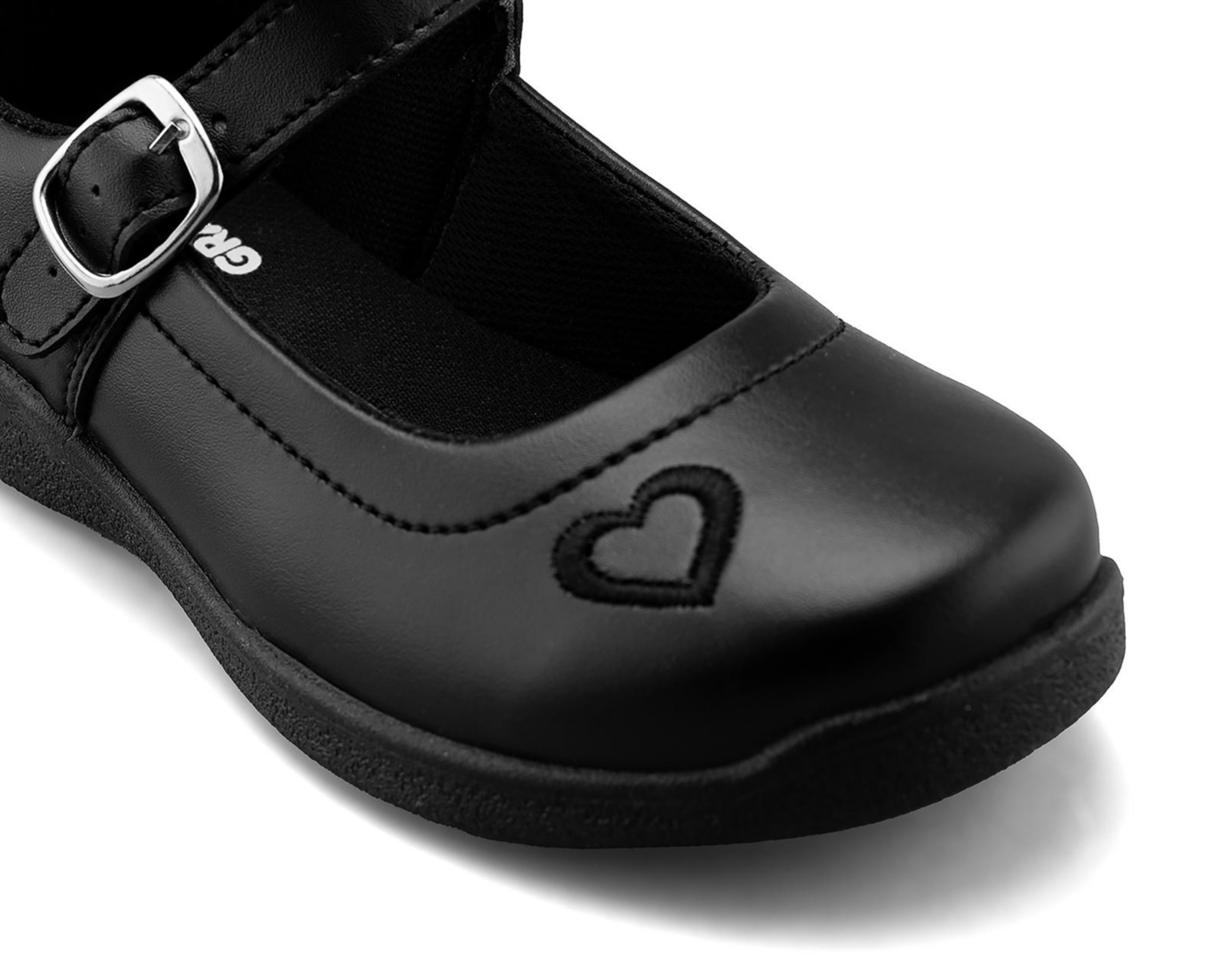 Foto 7 pulgar | Zapatos Escolares Grafito para Niña