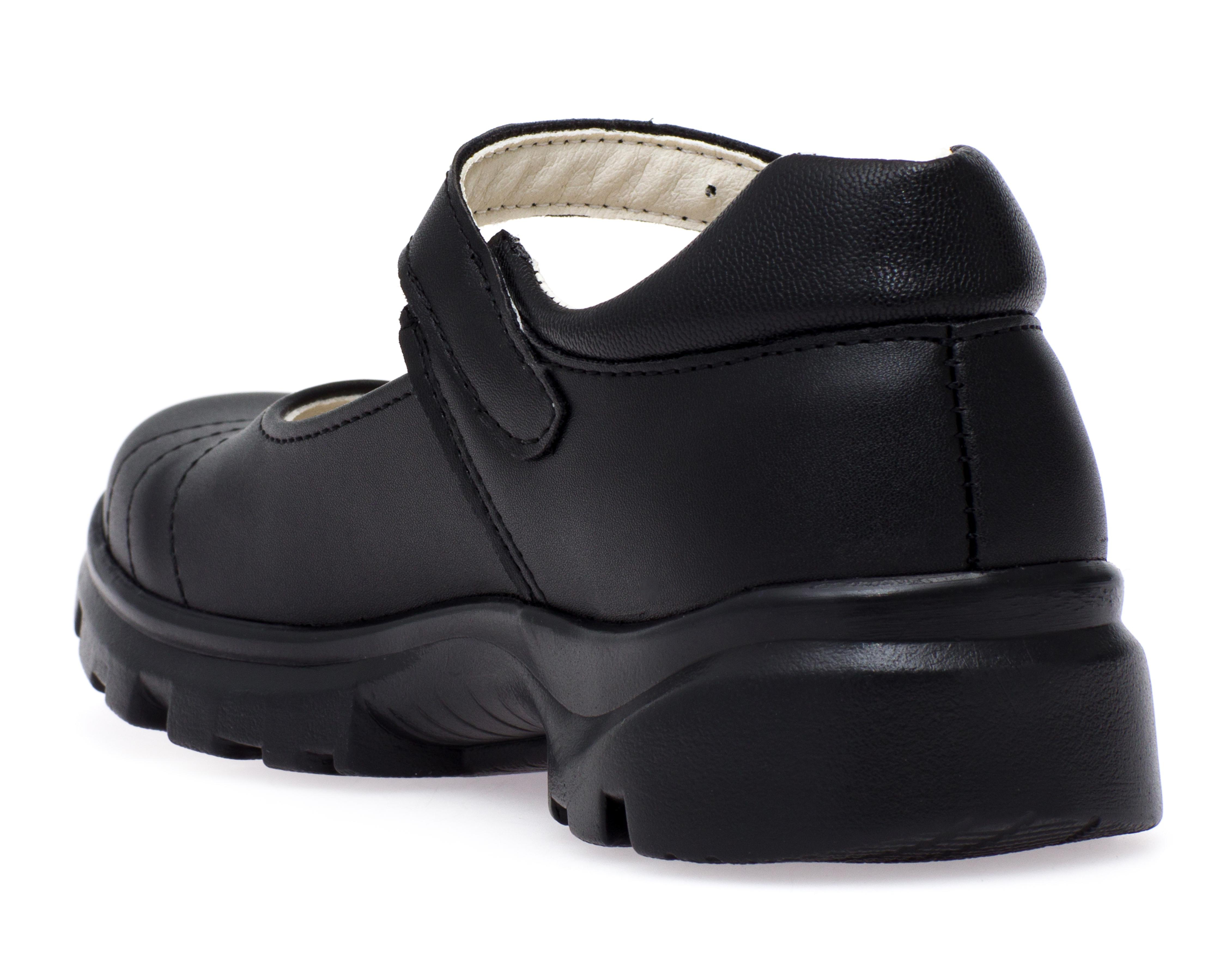 Foto 4 pulgar | Zapatos Escolares Grafito para Niña