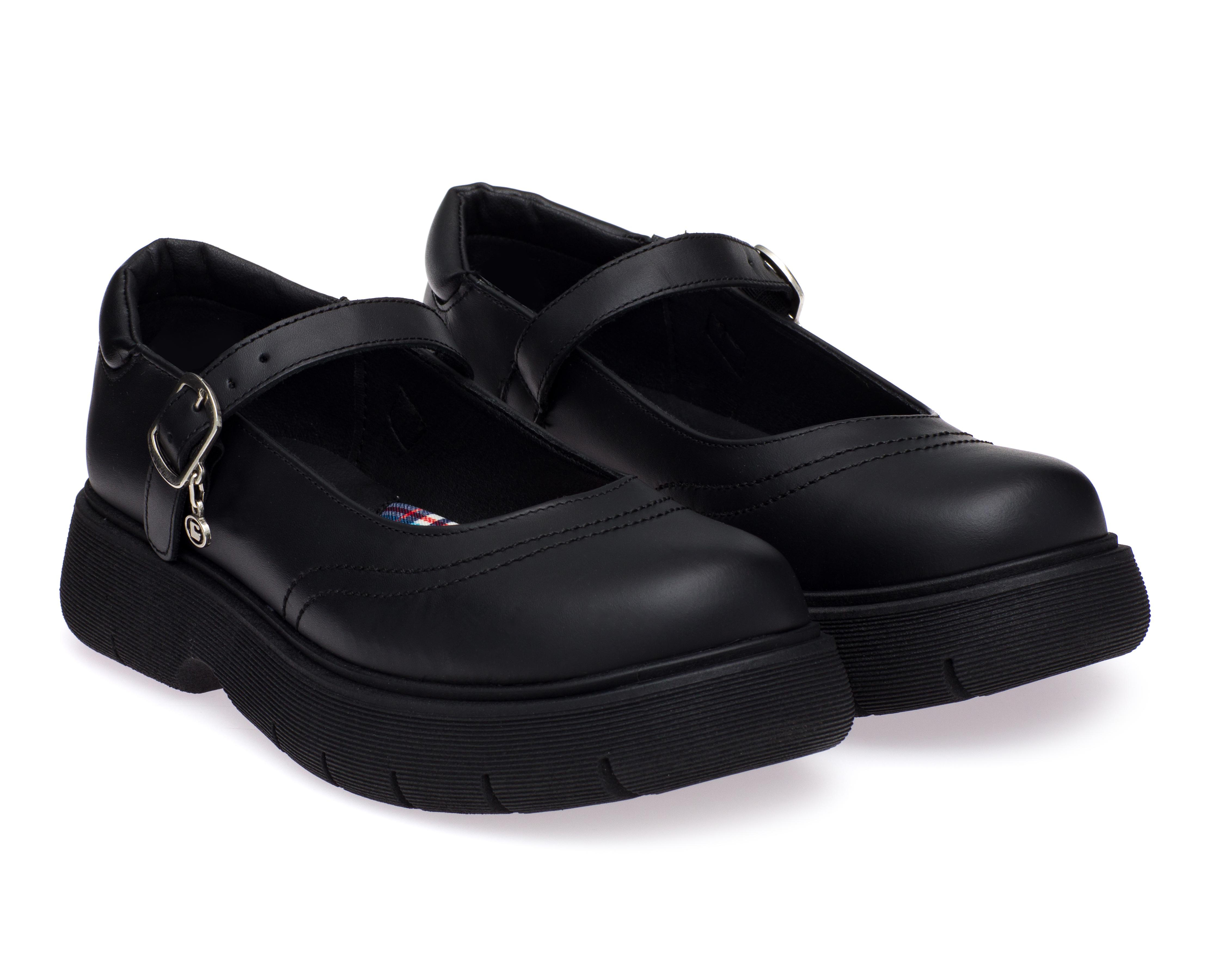 Zapatos Escolares Coqueta de Piel Juveniles