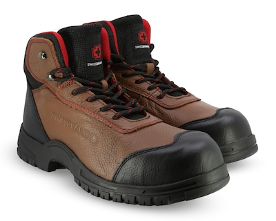 Foto 1 | Botas de Trabajo Swissbrand de Piel para Hombre